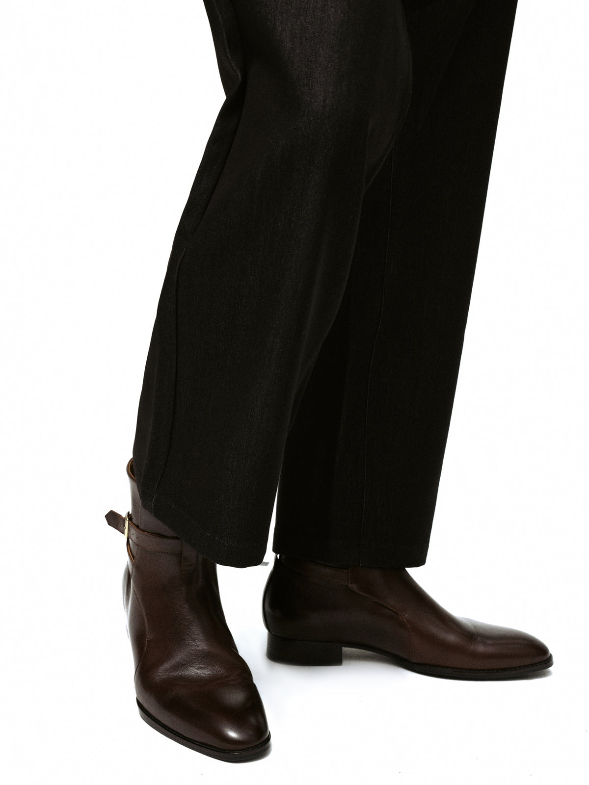 Slight Vogue Harness Cuban-Heel Ankle Boots — product image 3