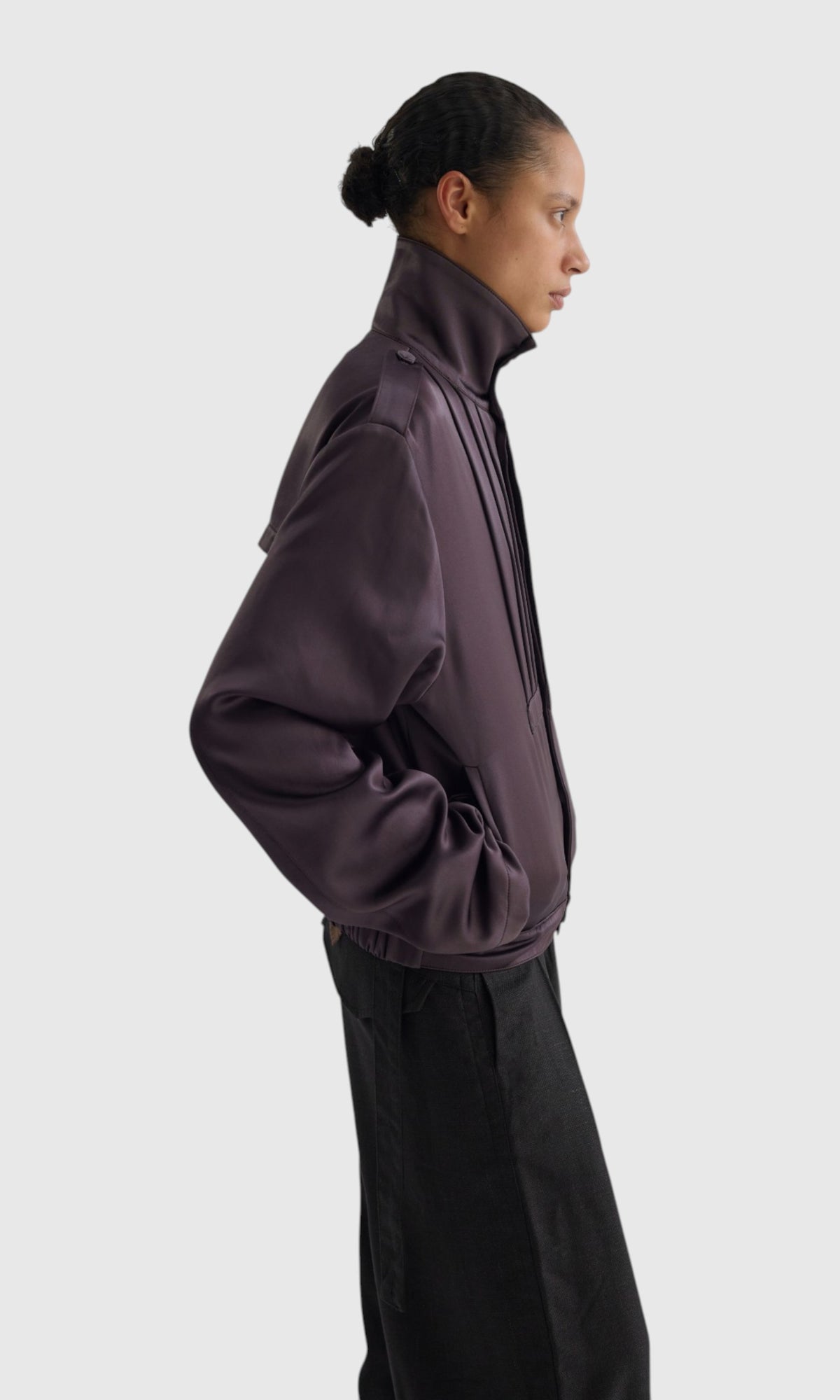 Slight Vogue Plum Zip Jacket — product image 6
