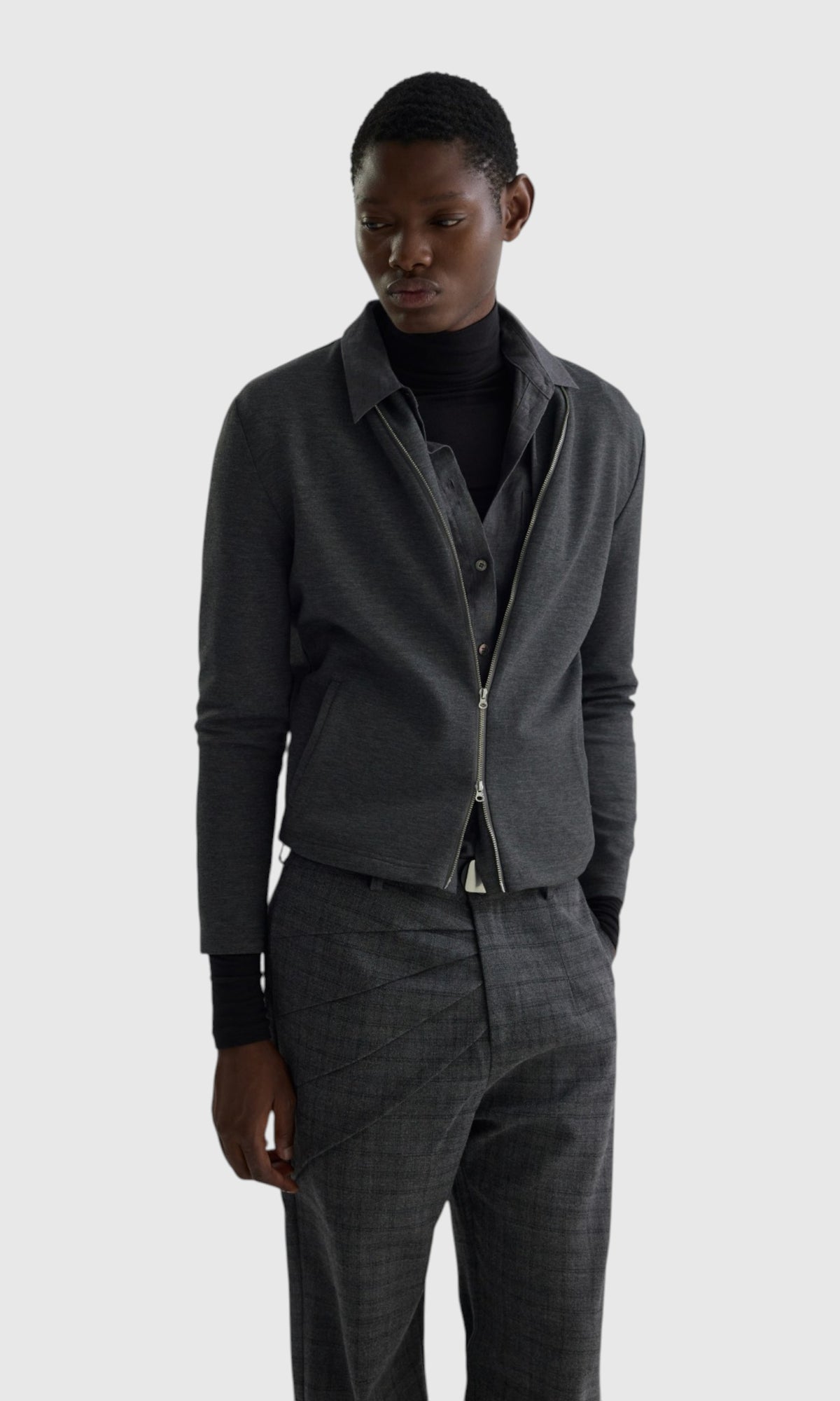 Slight Vogue Zip Knit Jacket — product image 4