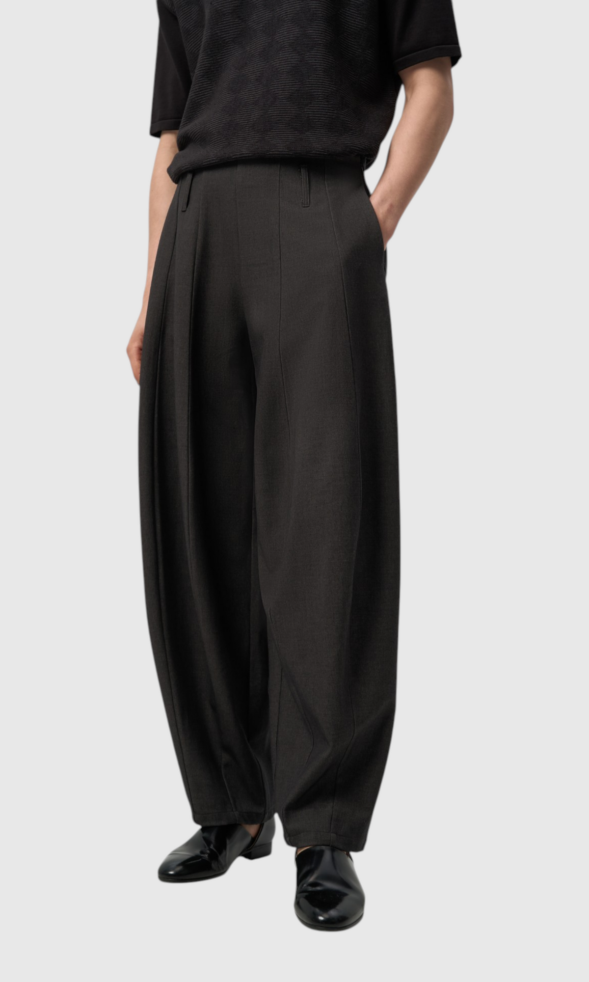 Slight Vogue Panelled Tailored Trousers — product image 5