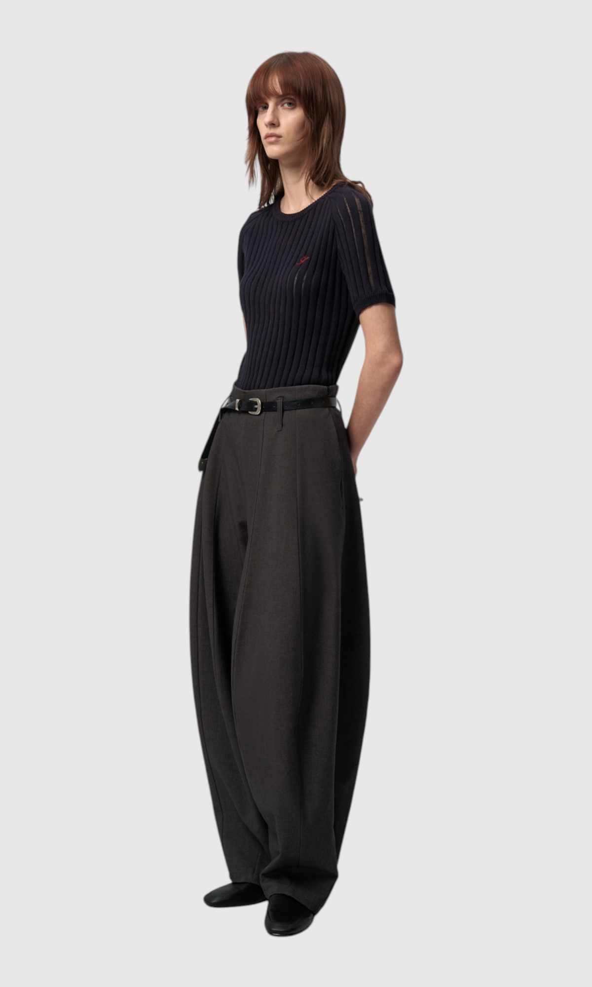 Slight Vogue Panelled Tailored Trousers — product image 10