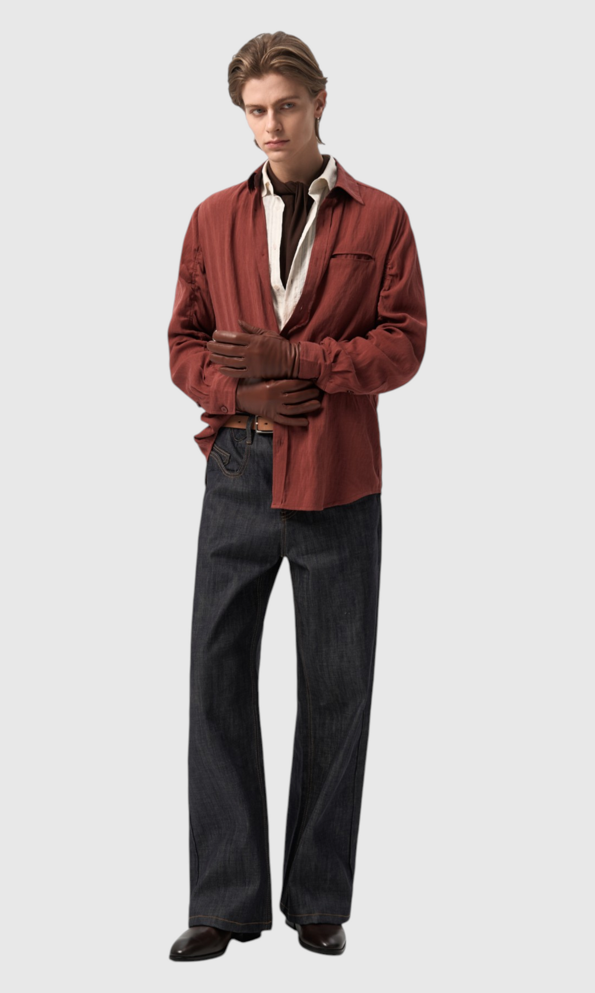 Slight Vogue Pleated-Sleeve Shirt — product image 2