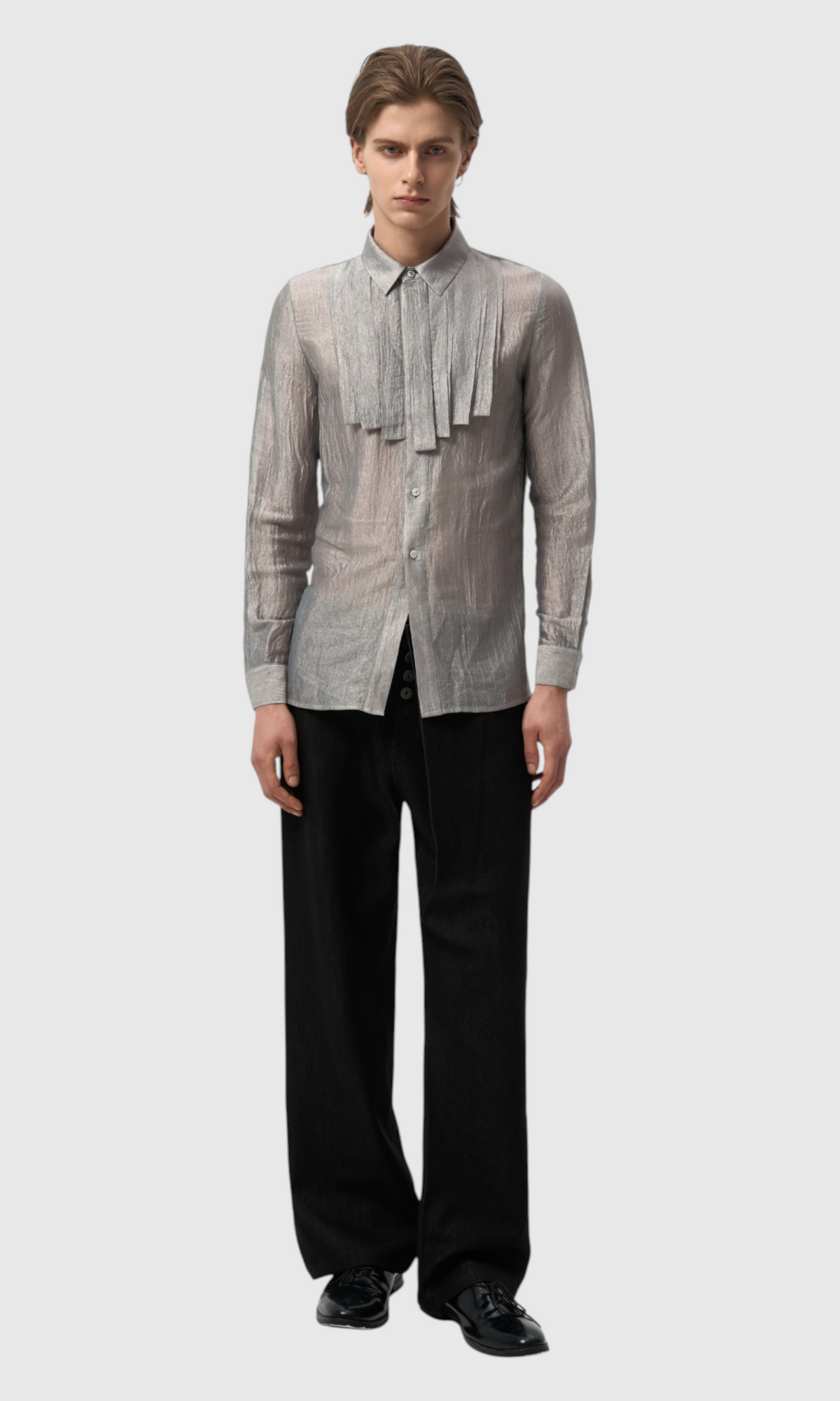Slight Vogue Ribbon Collar Shirt — product image 1