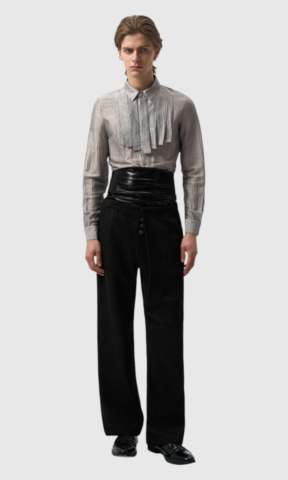 Slight Vogue Ribbon Collar Shirt — product image 3