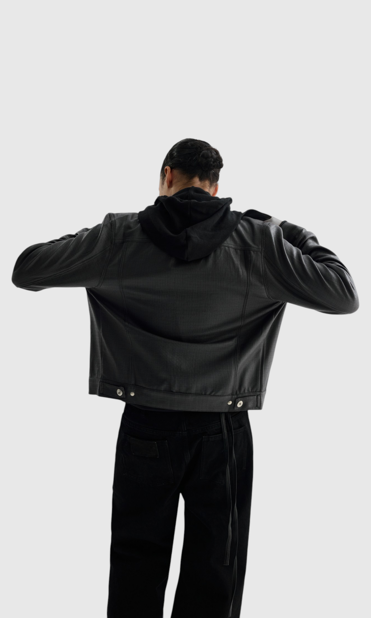 Slight Vogue Leather Utility Jacket — product image 5