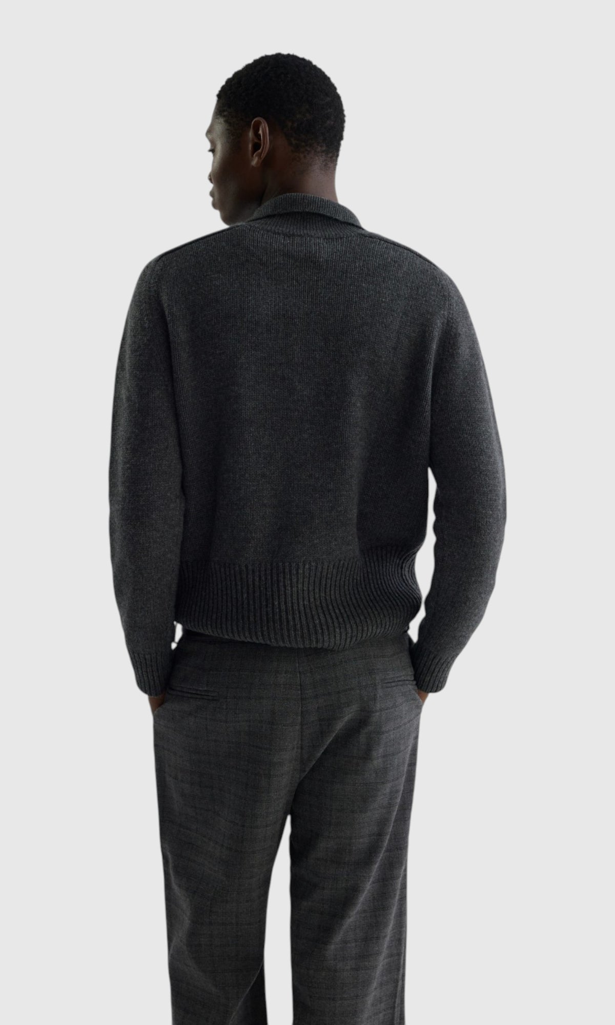 Slight Vogue Charcoal Knit Top — product image 5