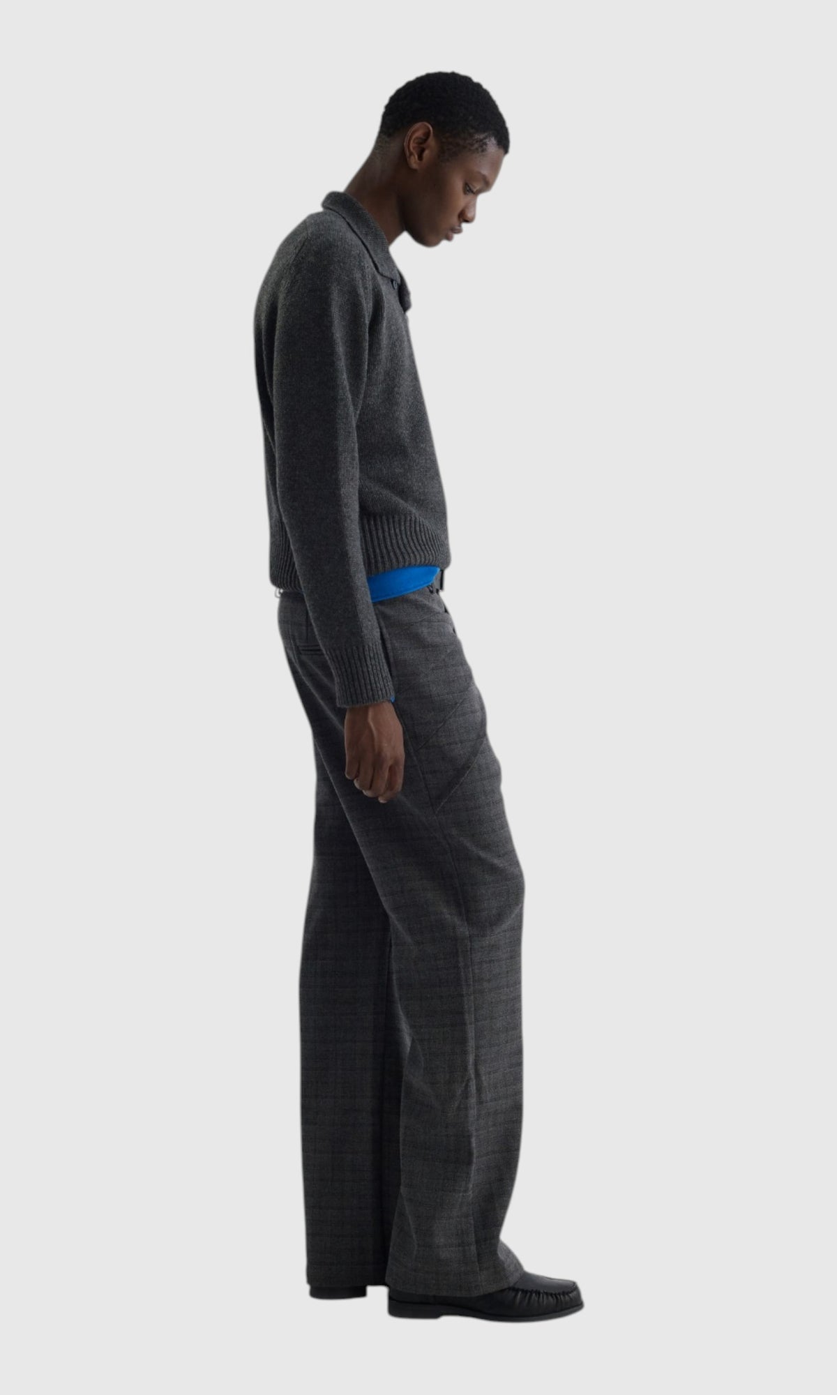 Slight Vogue Charcoal Knit Top — product image 2