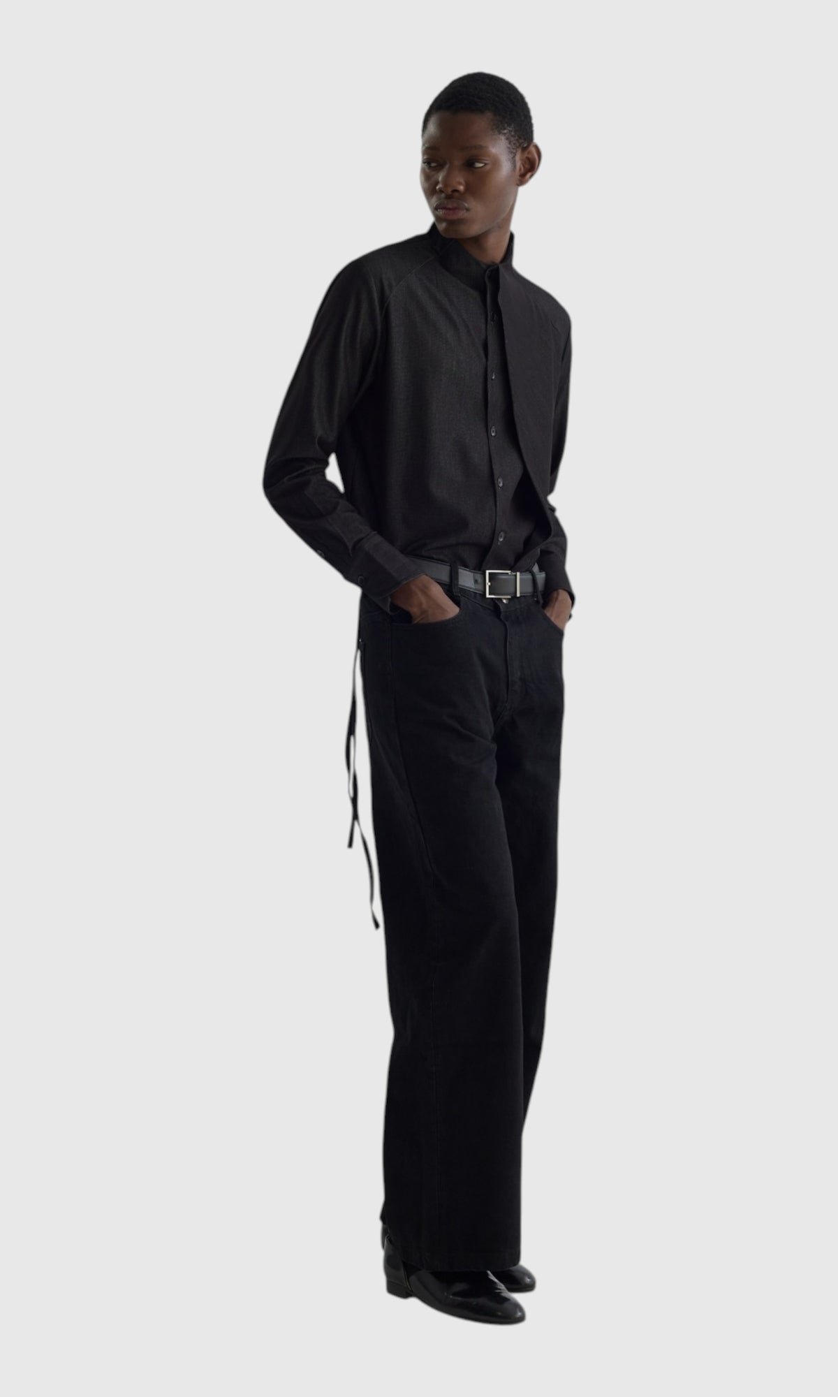 Slight Vogue Draped Utility Shirt — product image 3