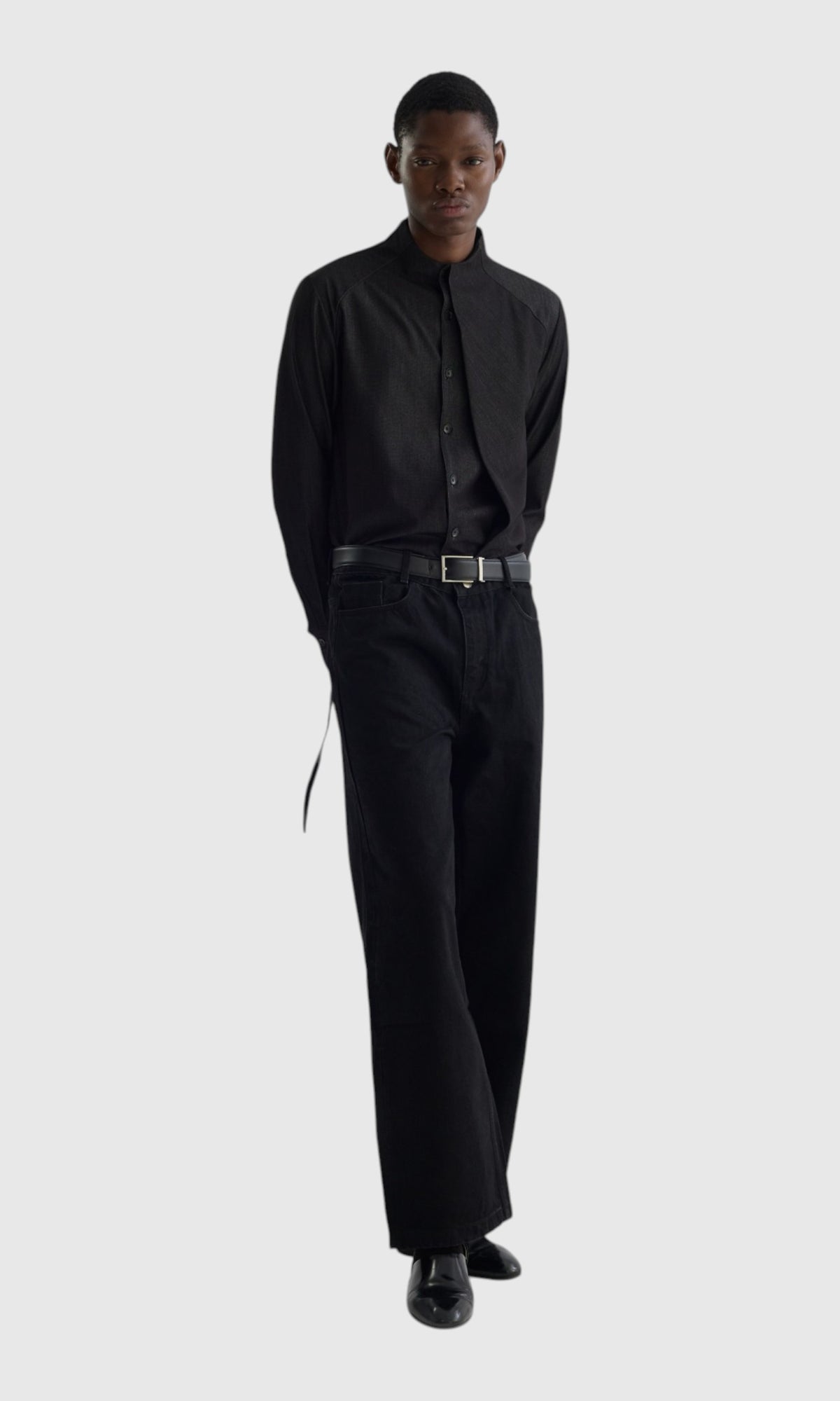 Slight Vogue Draped Utility Shirt — product image 5