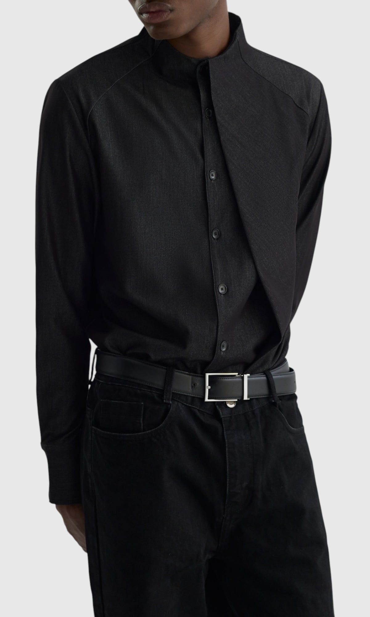 Slight Vogue Draped Utility Shirt — product image 10