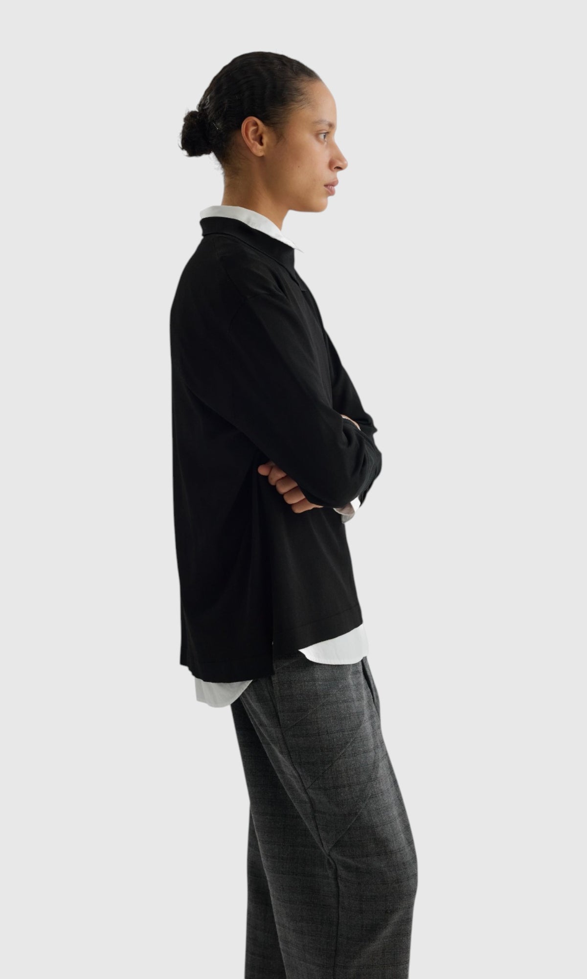 Slight Vogue Layered Hem Knit — product image 10