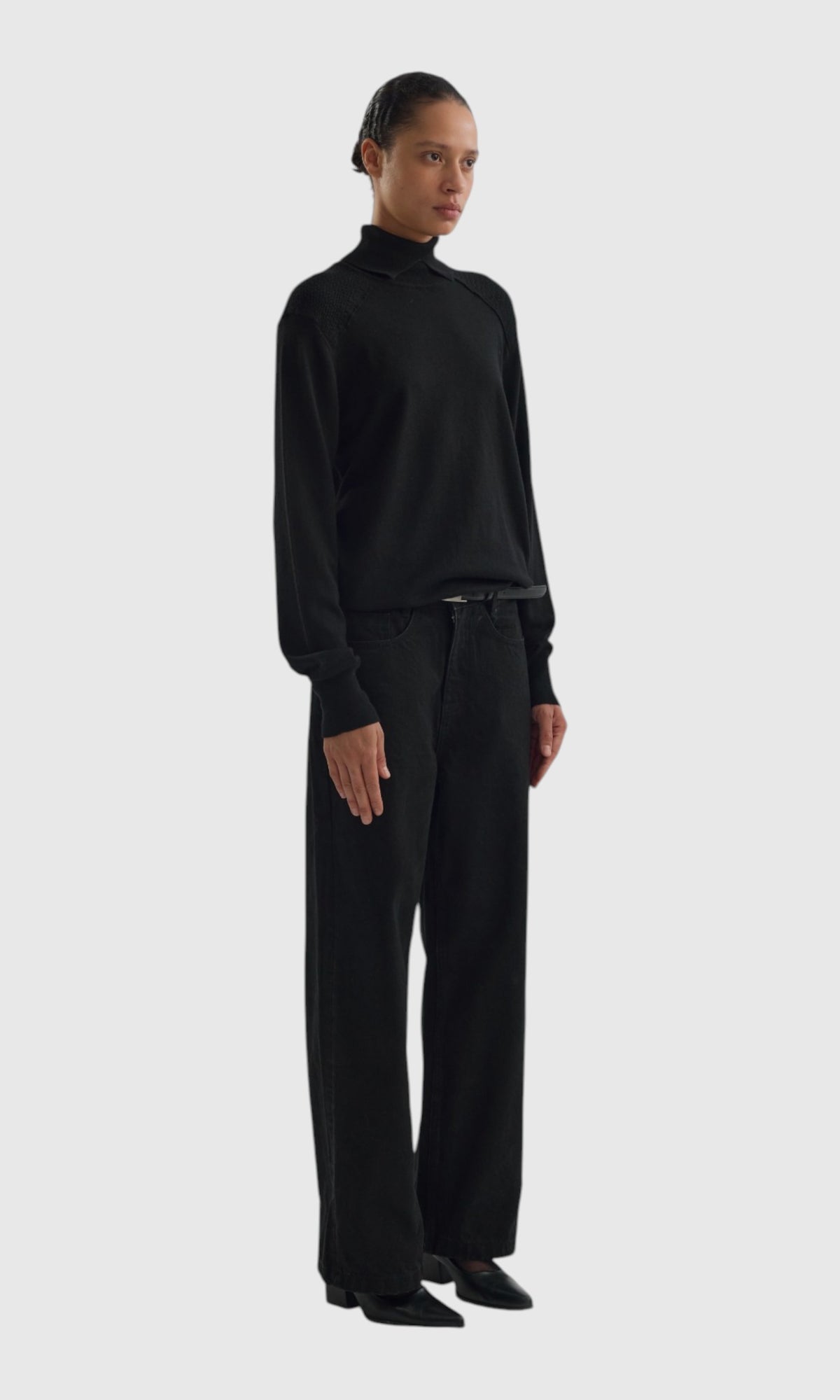 Slight Vogue High-Neck Knit Top — product image 2