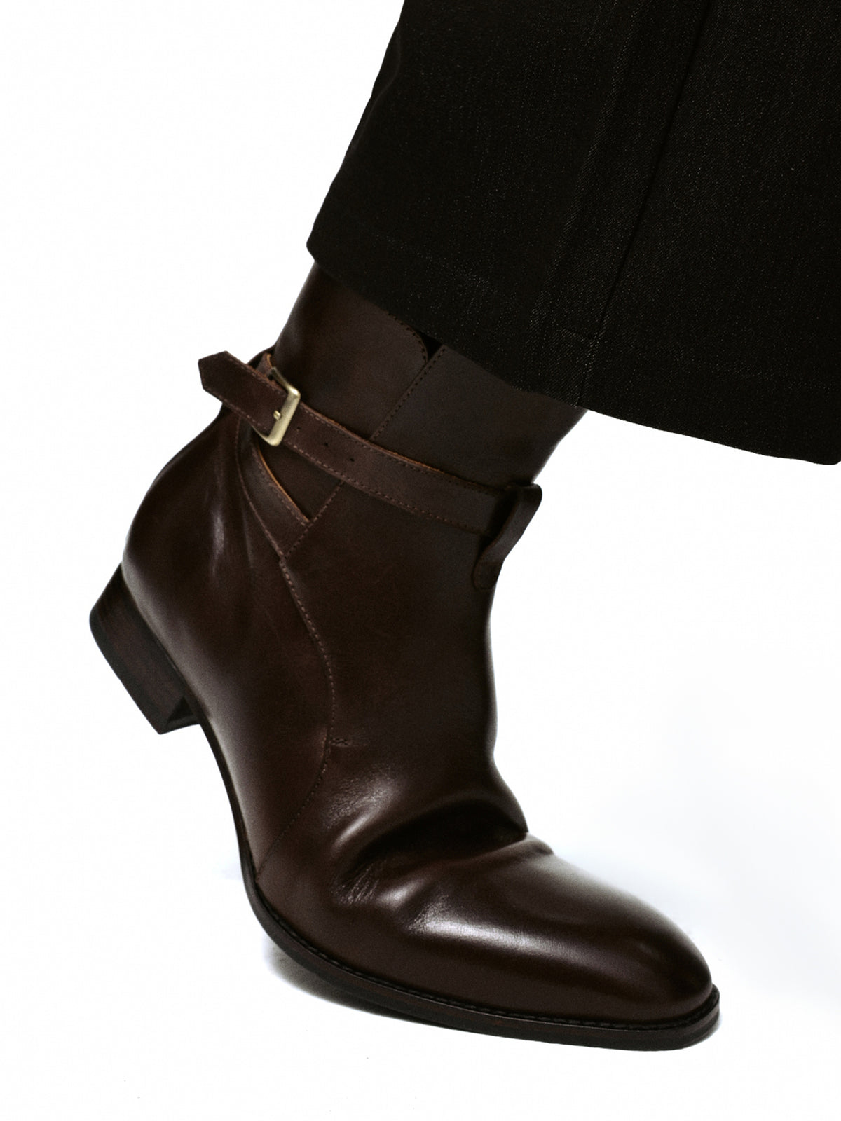 Slight Vogue Harness Cuban-Heel Ankle Boots — product image 4