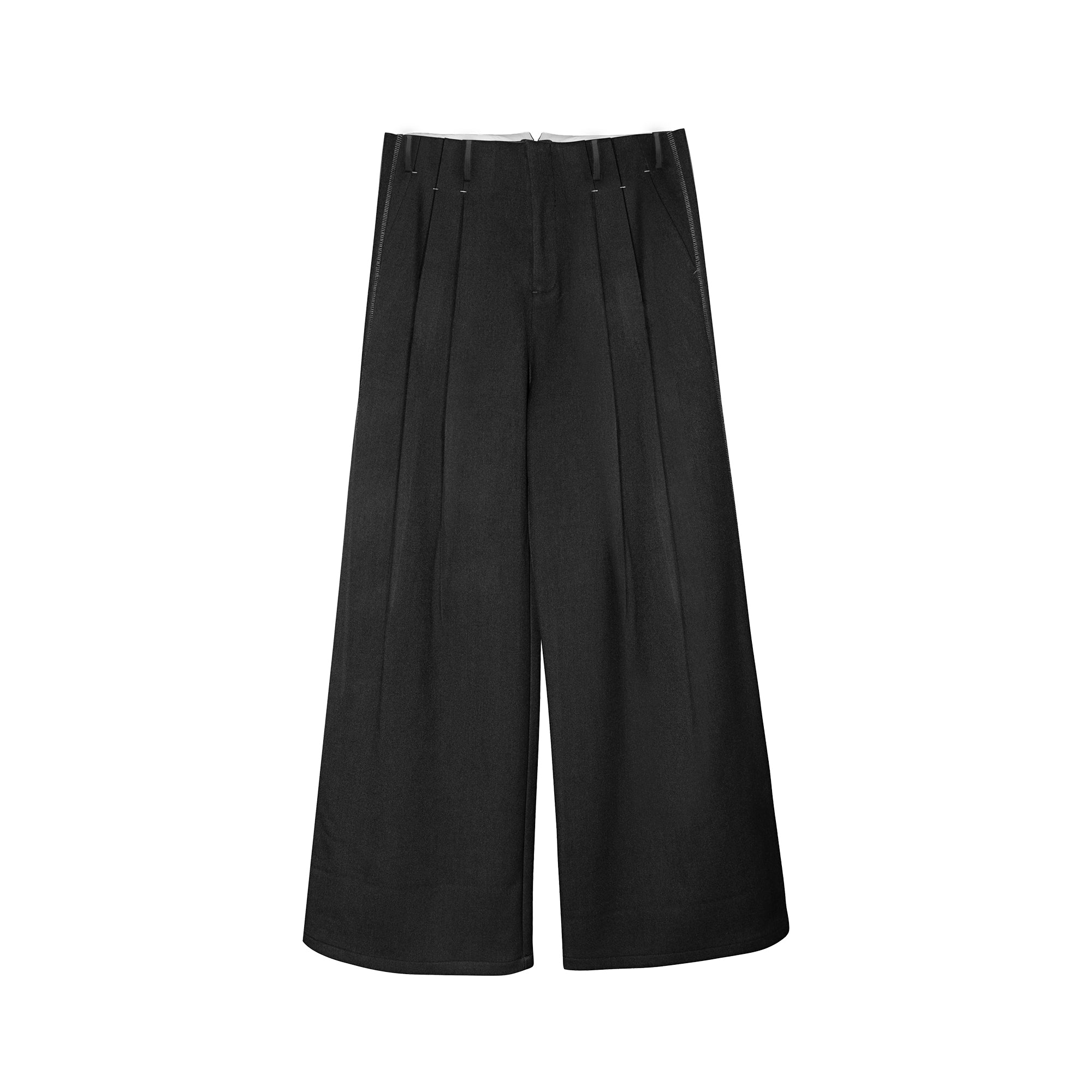 Slight Vogue wide multi button slacks - メルカリ