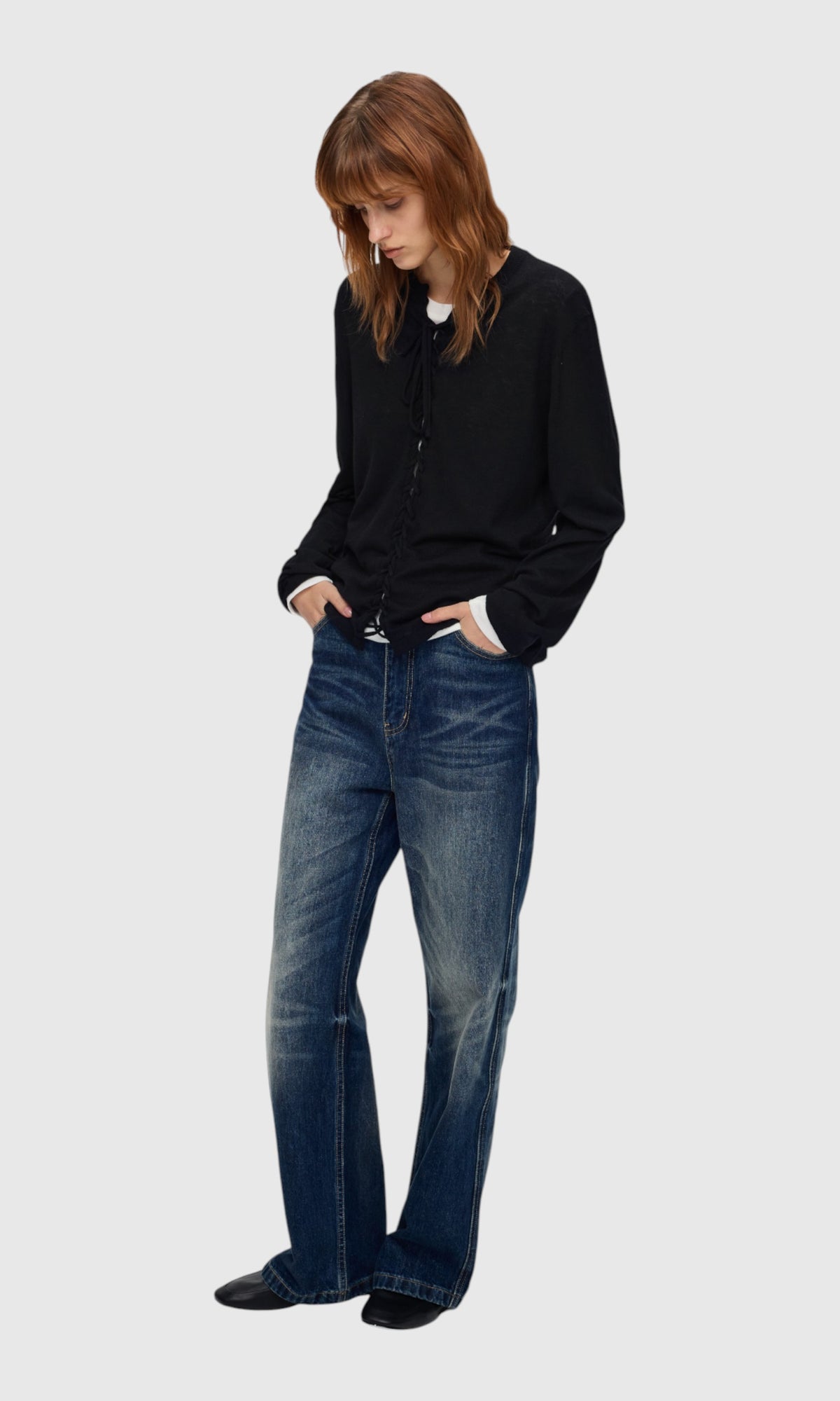 Slight Vogue Braided Wool Tie Knit — product image 2