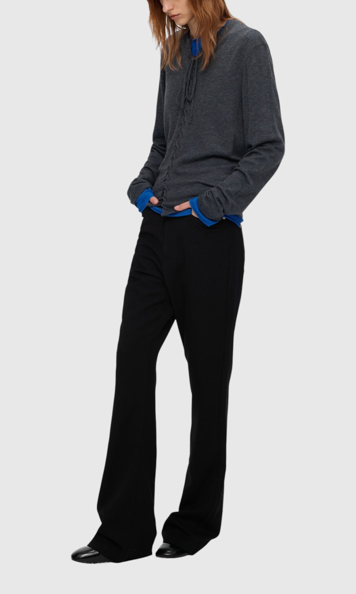 Slight Vogue Braided Wool Tie Knit — product image 10