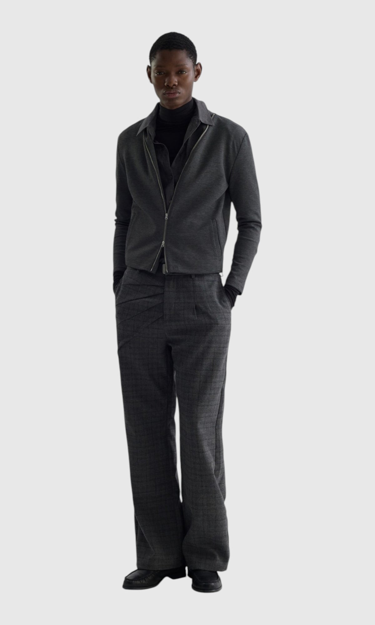 Slight Vogue Zip Knit Jacket — product image 1