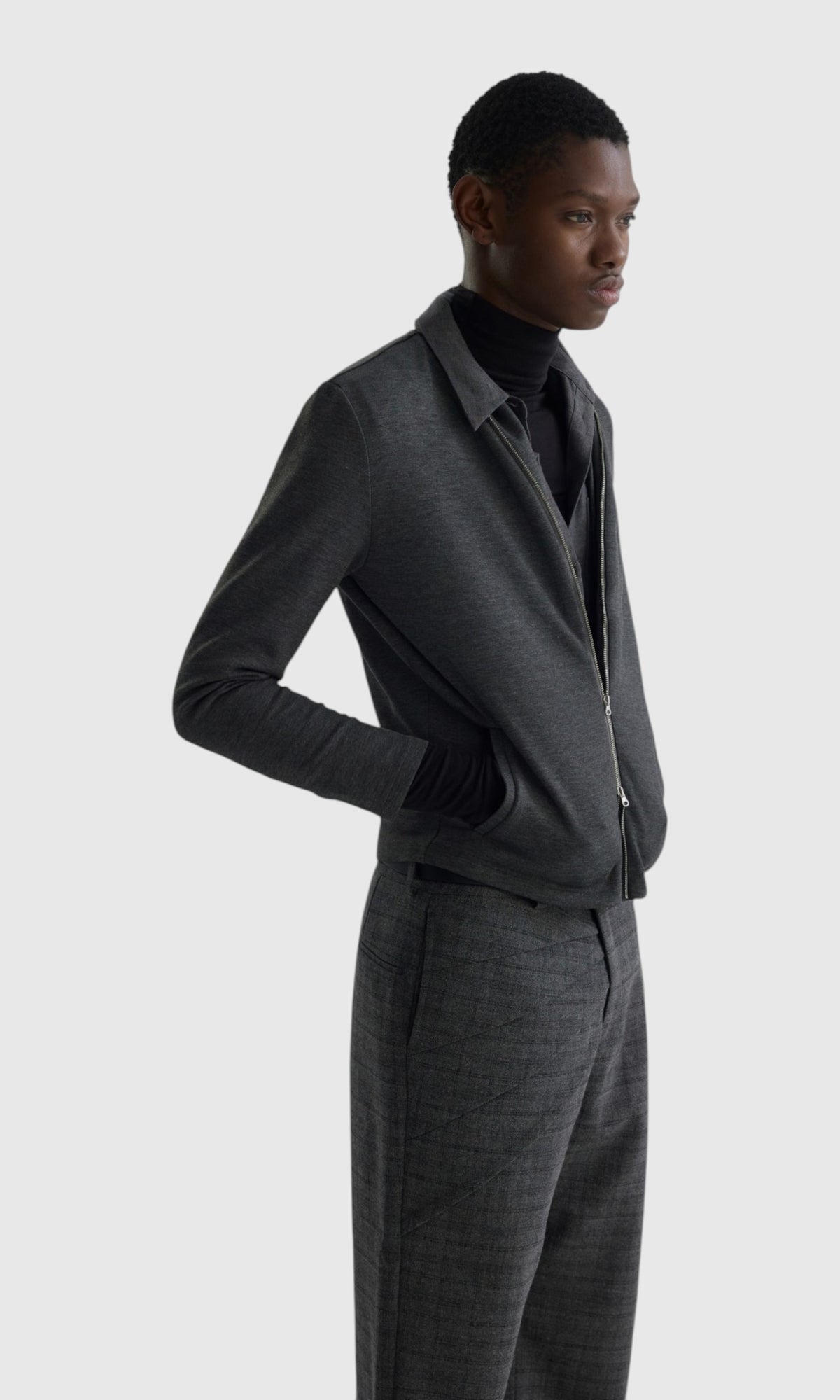 Slight Vogue Zip Knit Jacket — product image 5