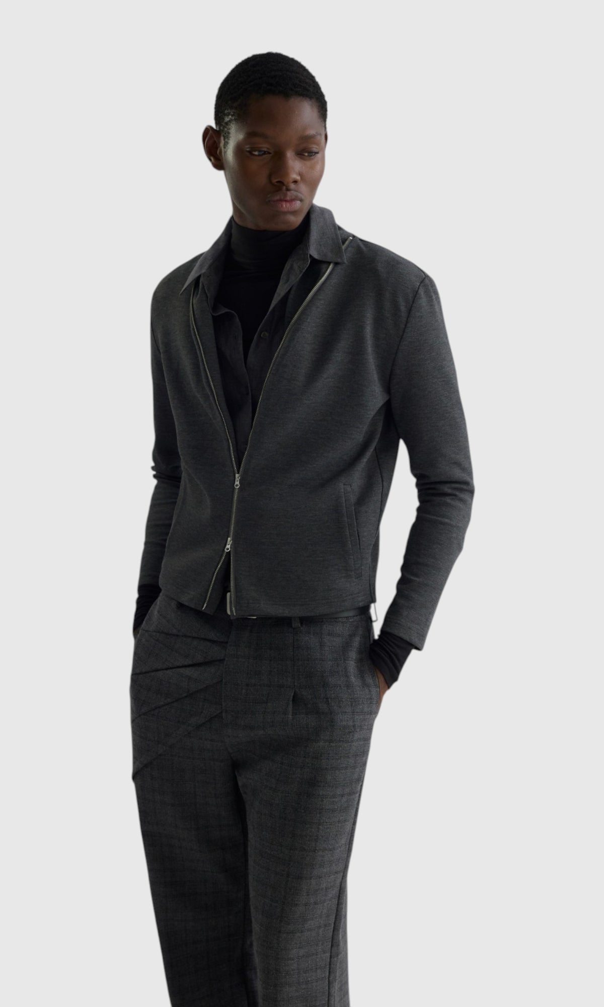 Slight Vogue Zip Knit Jacket — product image 6
