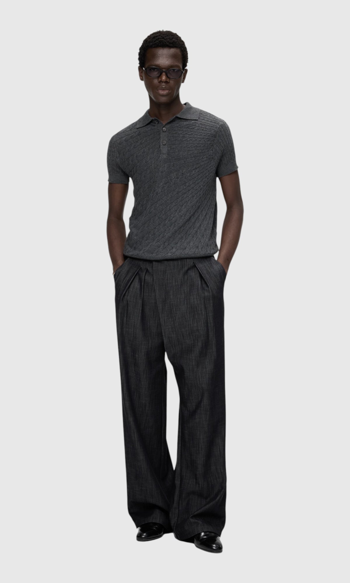 Slight Vogue Relaxed Wide-Leg Trousers — product image 1