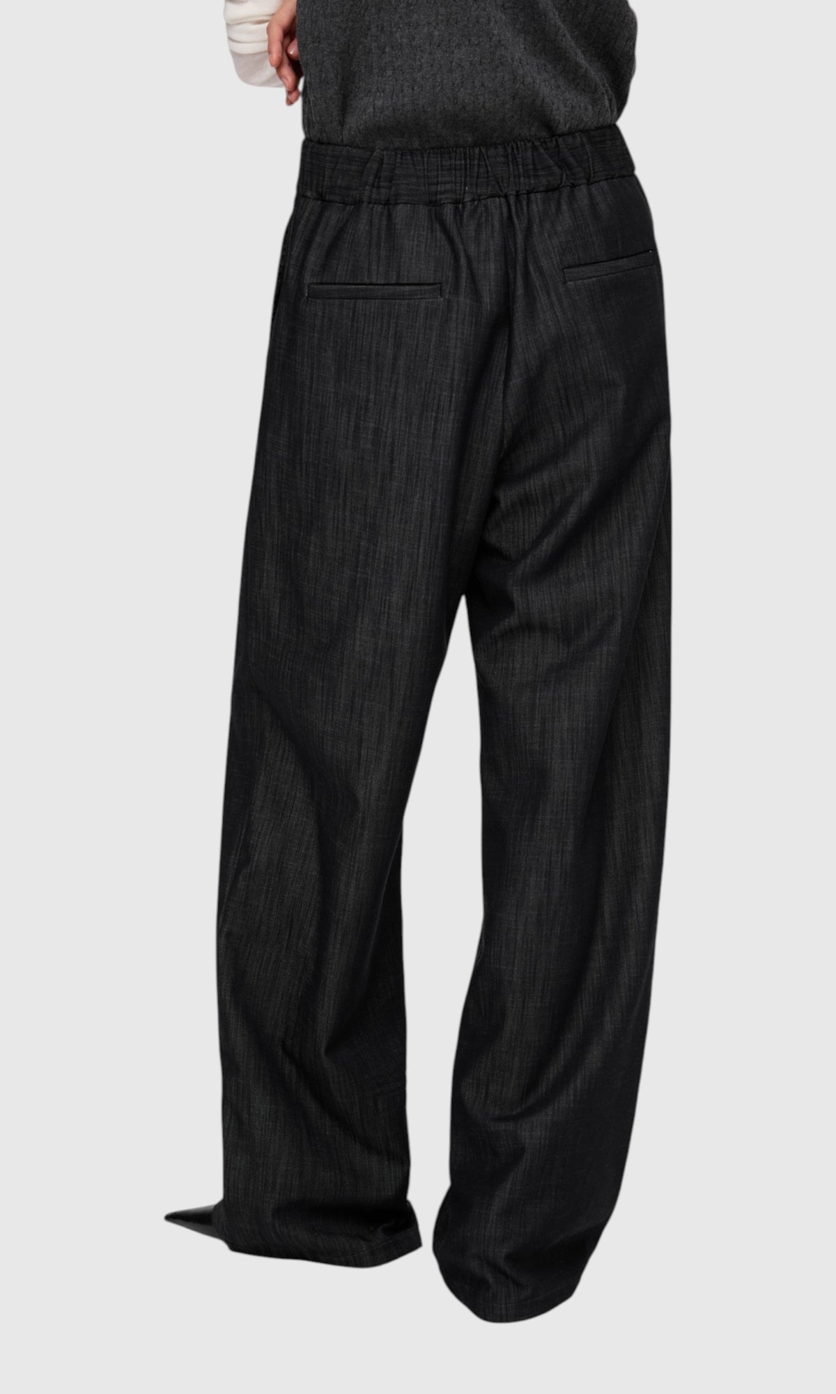 Slight Vogue Relaxed Wide-Leg Trousers — product image 5