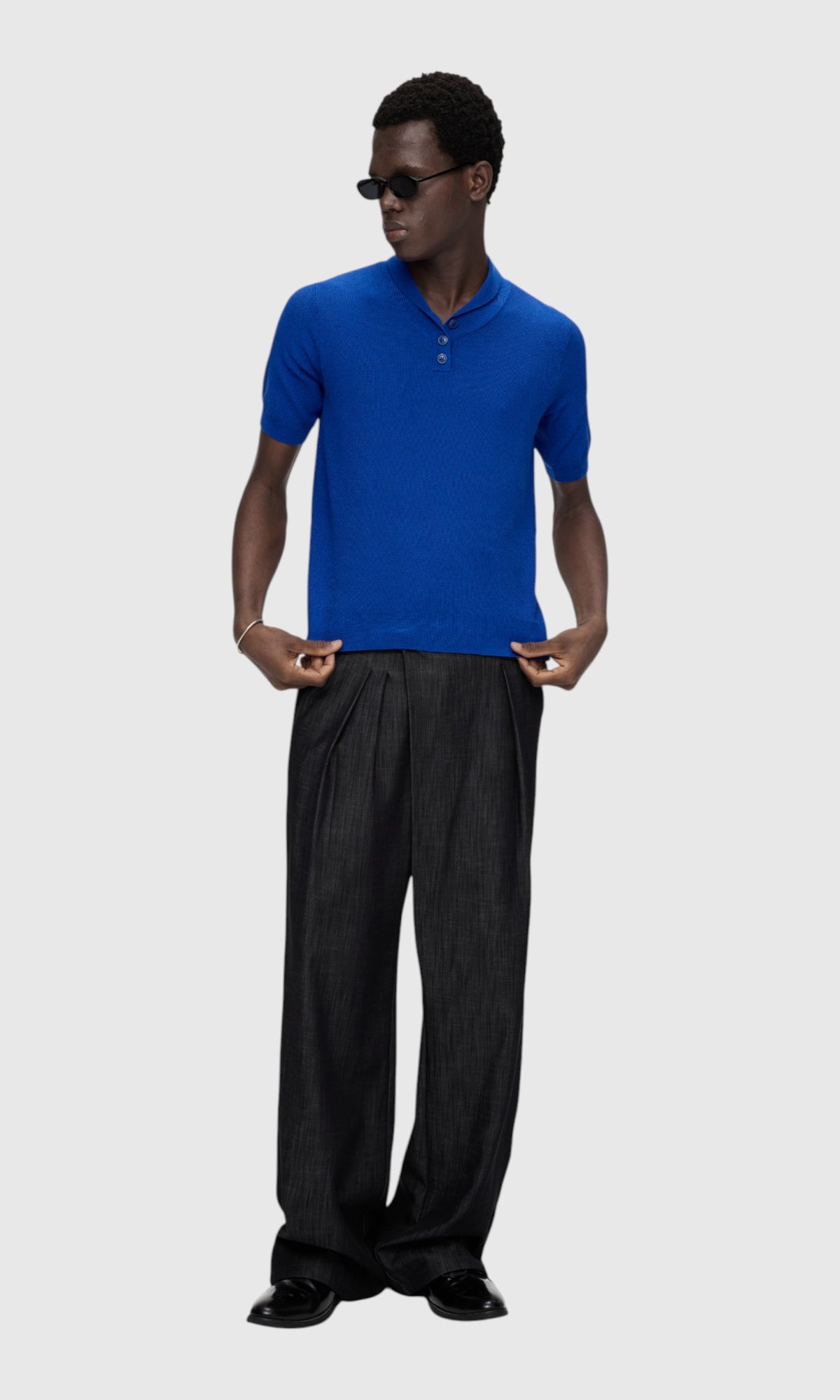 Slight Vogue Relaxed Wide-Leg Trousers — product image 7