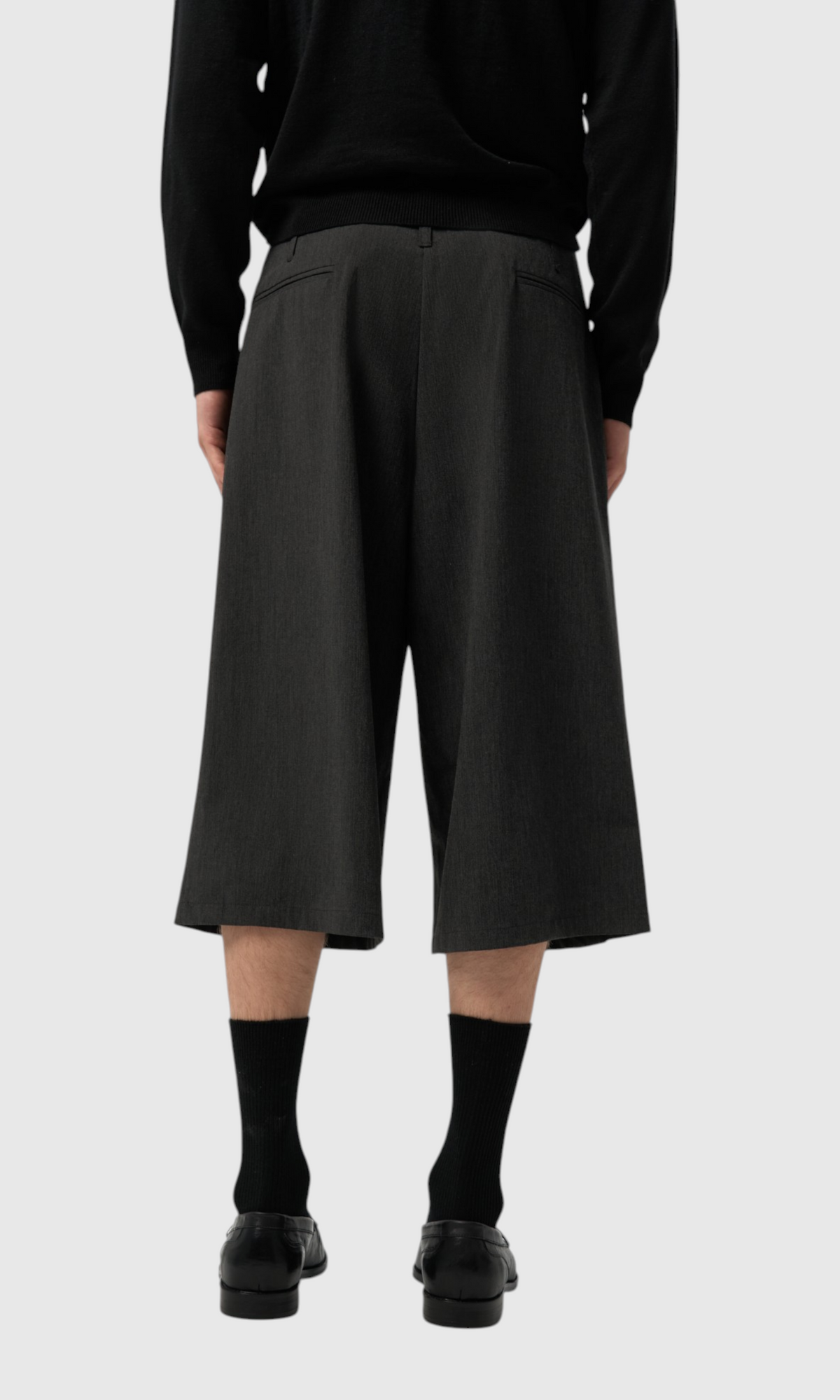 Slight Vogue Asymmetric Tailored Shorts — product image 6
