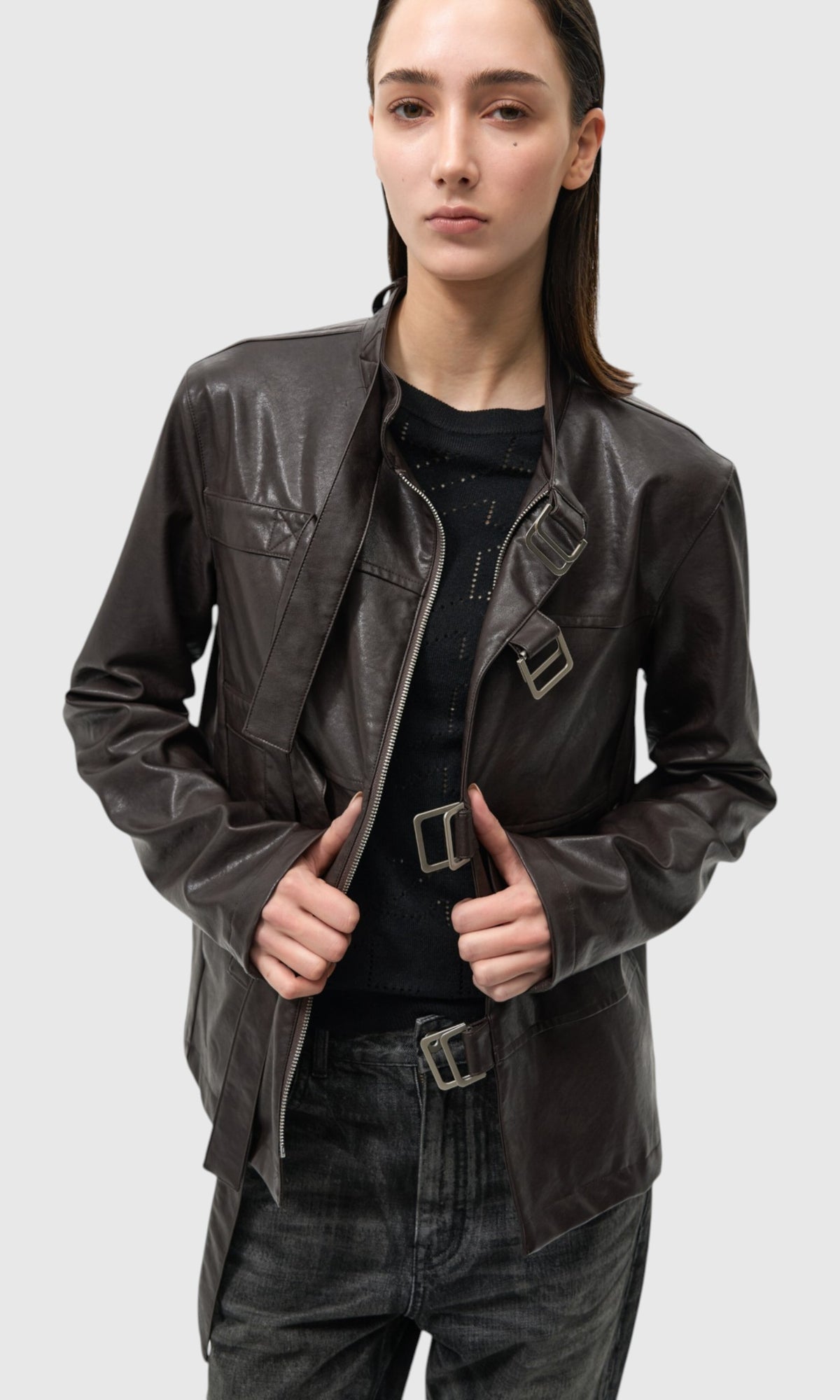 Slight Vogue Buckled Utility Jacket — product image 5