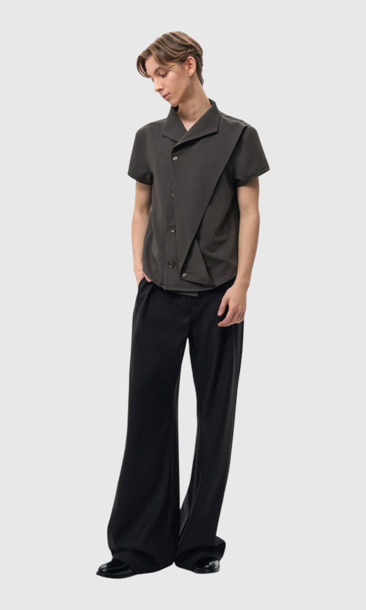 Slight Vogue Deconstructed Sleeve Shirt — product image 1