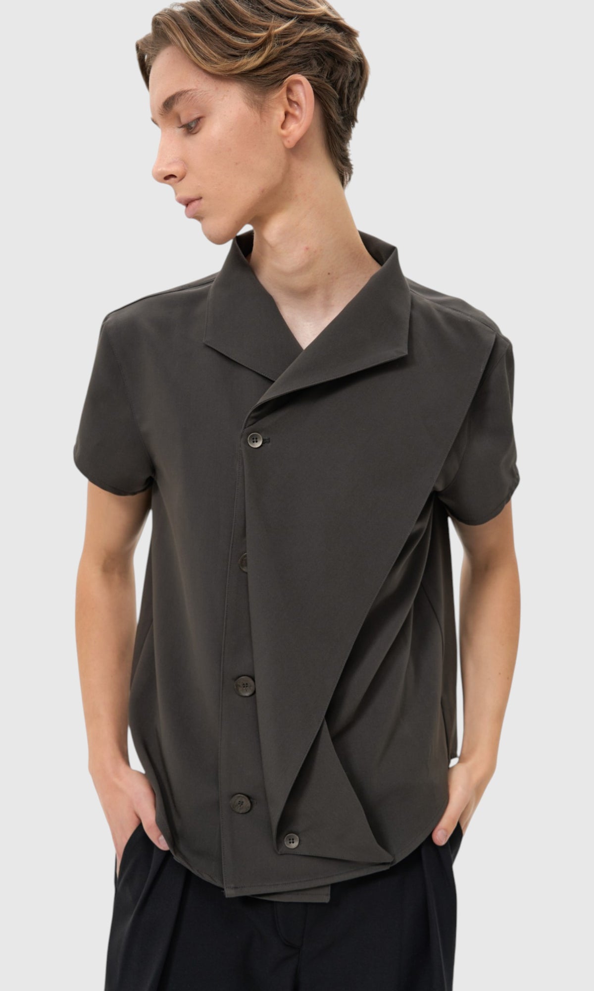 Slight Vogue Deconstructed Sleeve Shirt — product image 5