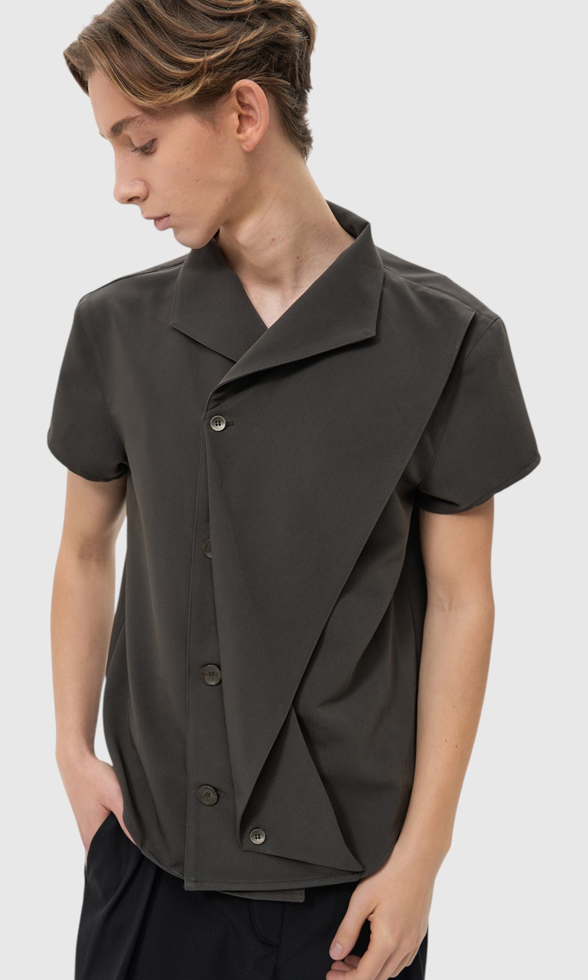 Slight Vogue Deconstructed Sleeve Shirt — product image 7