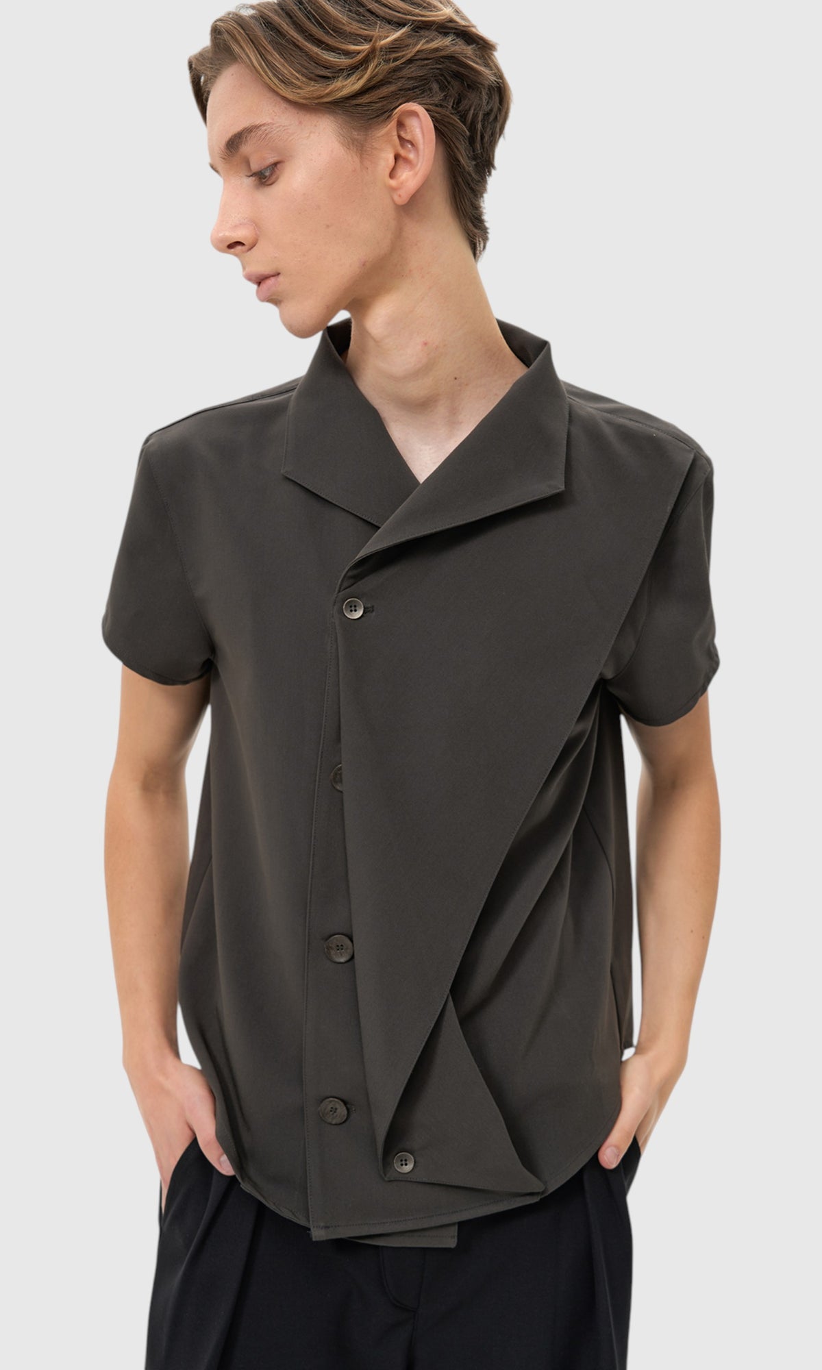 Slight Vogue Deconstructed Sleeve Shirt — product image 8