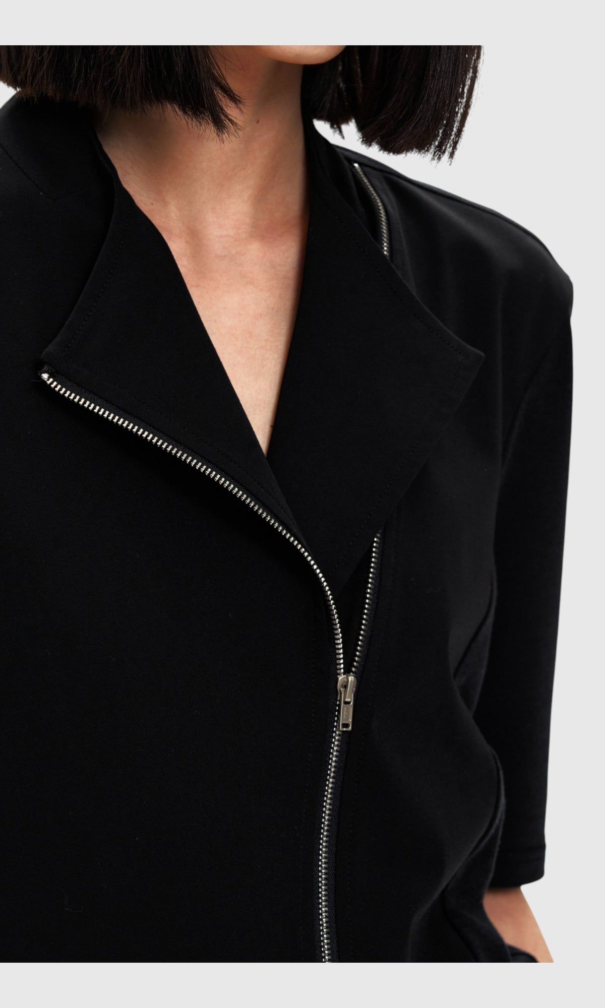 Slight Vogue Asymmetric Zip Shirt — product image 7