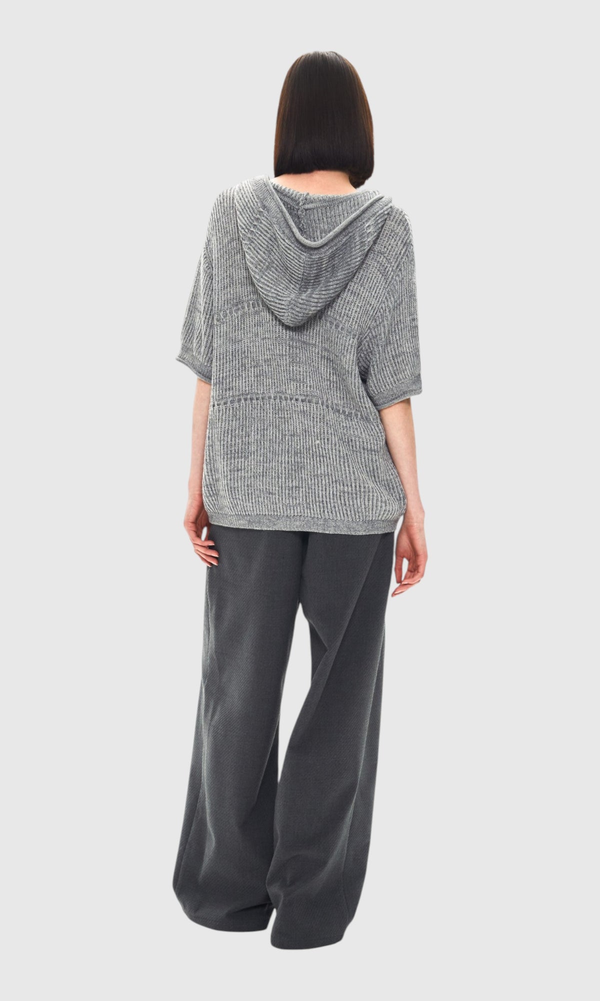 Slight Vogue Jacquard Hooded Cardigan — product image 3
