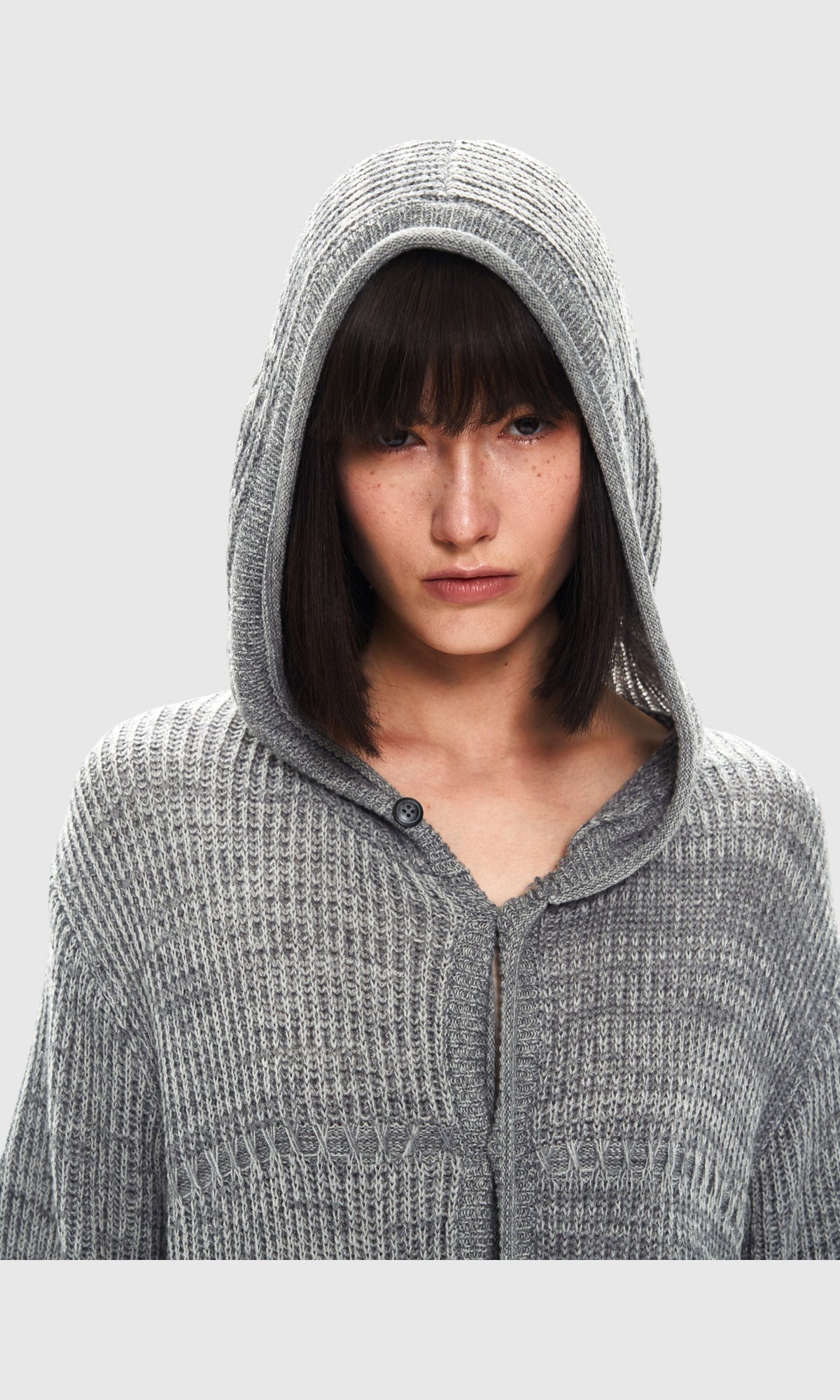 Slight Vogue Jacquard Hooded Cardigan — product image 6
