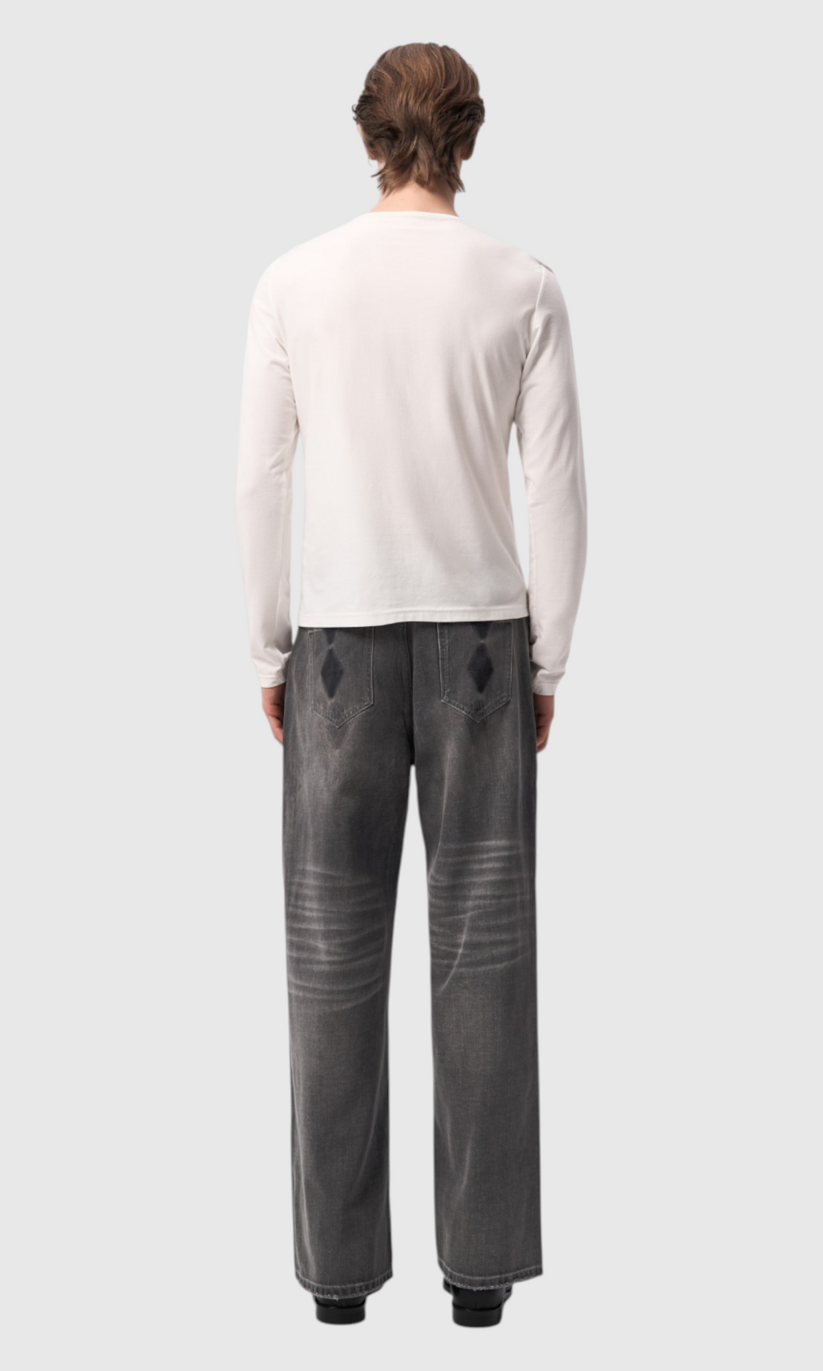 Slight Vogue Asymmetric Linen Long-Sleeve Top — product image 3