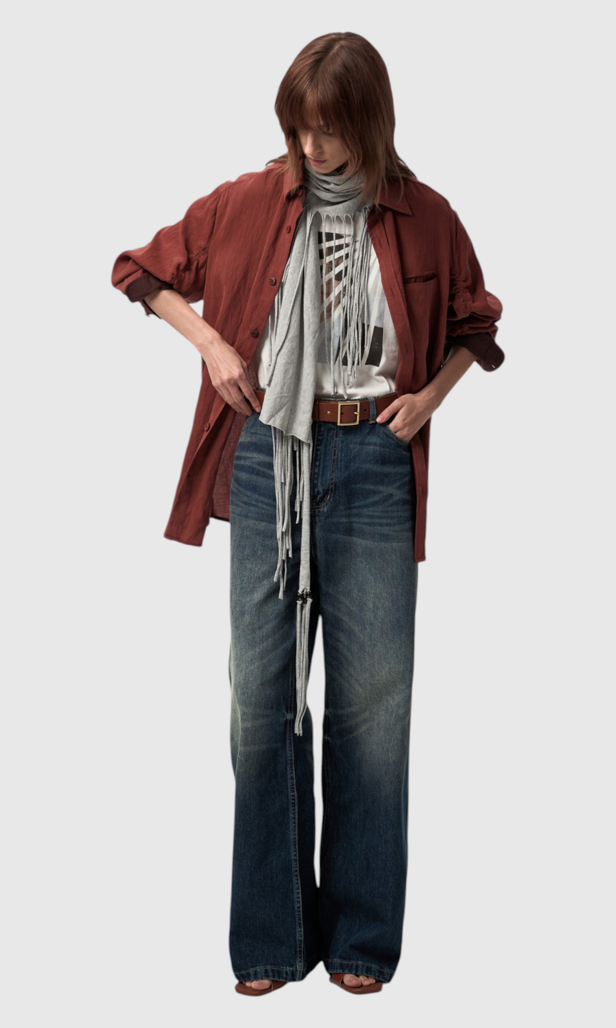 Slight Vogue Pleated-Sleeve Shirt — product image 4