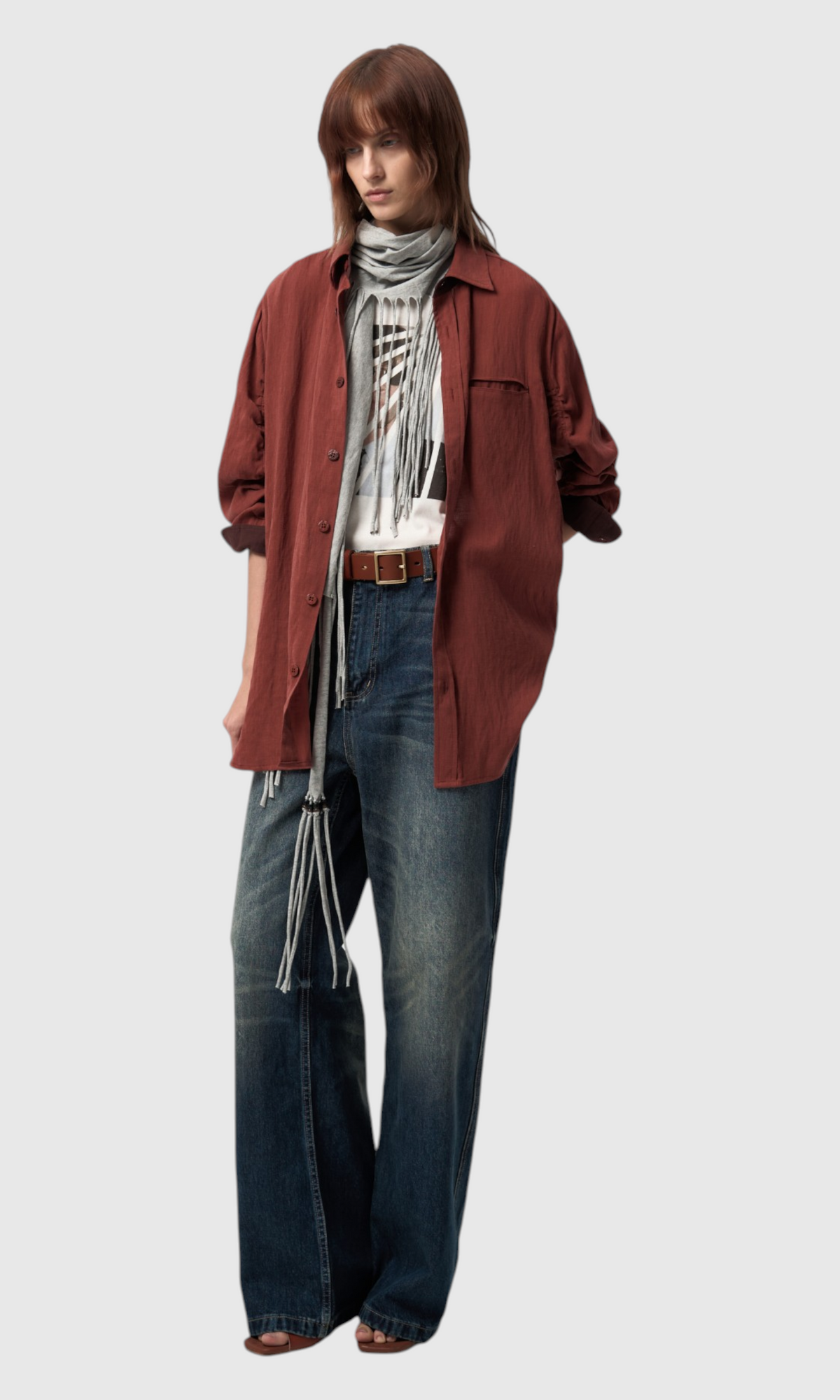 Slight Vogue Pleated-Sleeve Shirt — product image 5