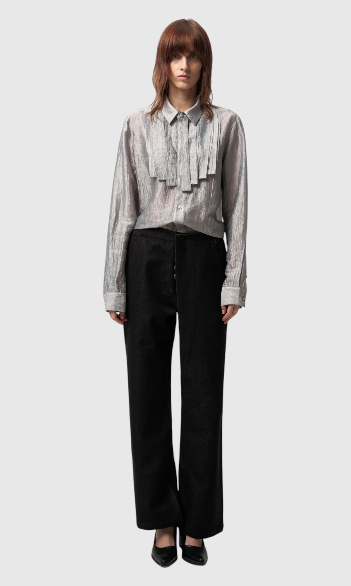 Slight Vogue Ribbon Collar Shirt — product image 6
