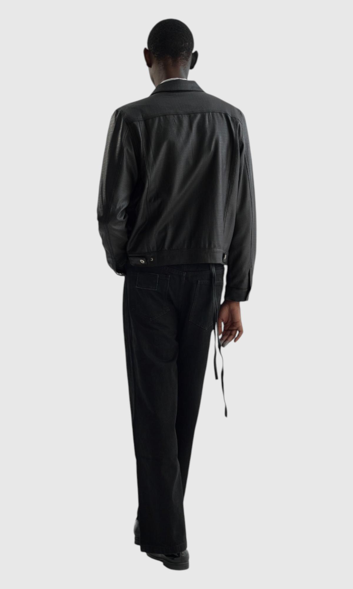 Slight Vogue Leather Utility Jacket — product image 9