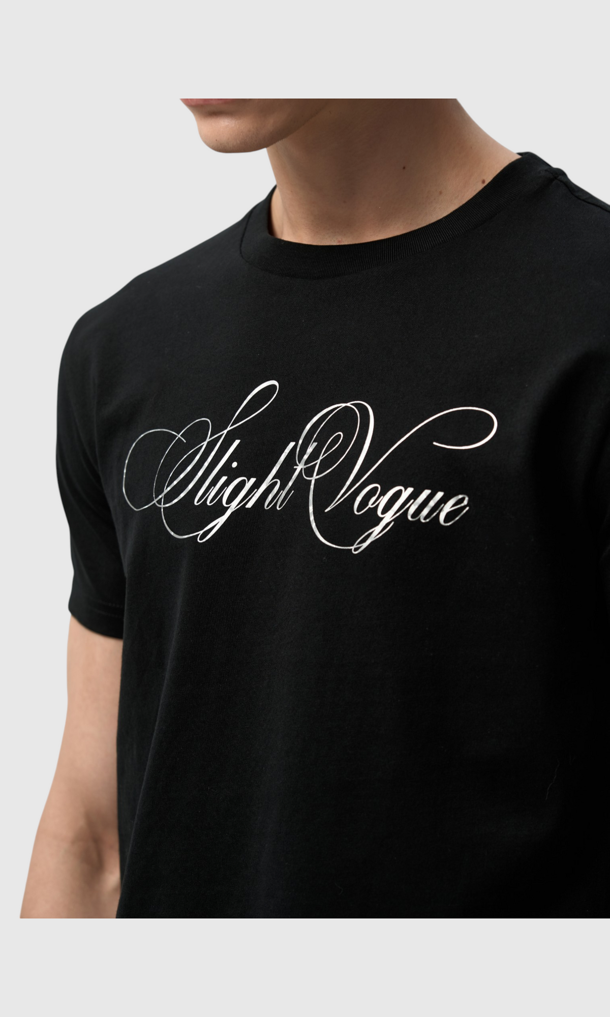 Slight Vogue Script Graphic Tee — product image 6
