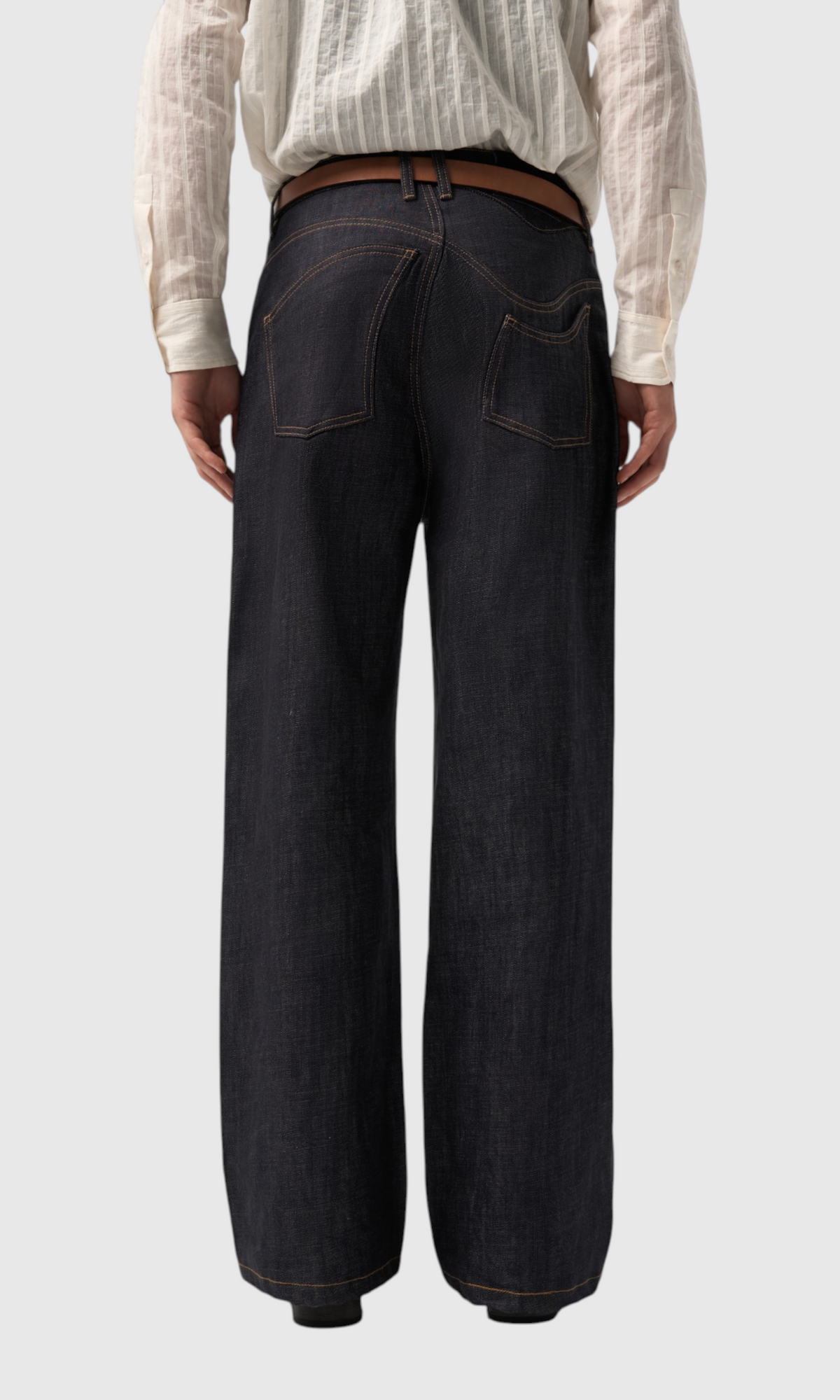 Slight Vogue Asymmetric-Pocket Jeans — product image 4