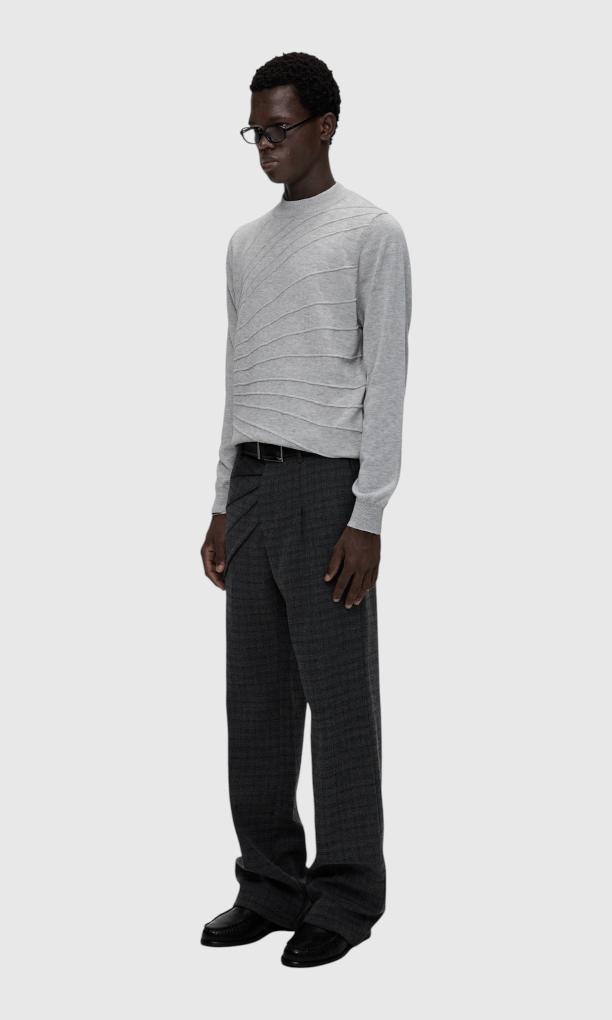 Slight Vogue Pinstripe Flare Trousers — product image 3
