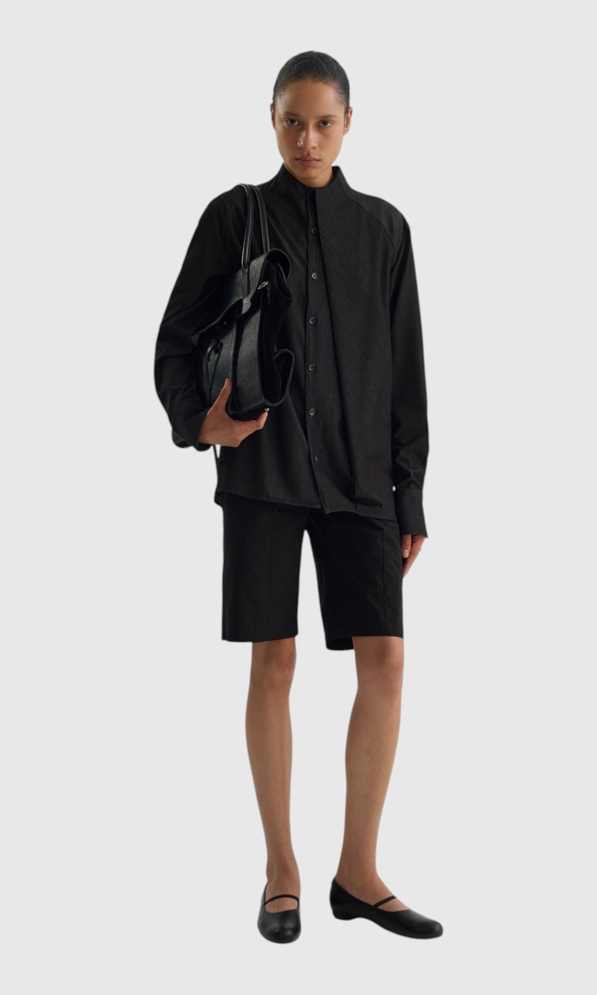 Slight Vogue Draped Utility Shirt — product image 1