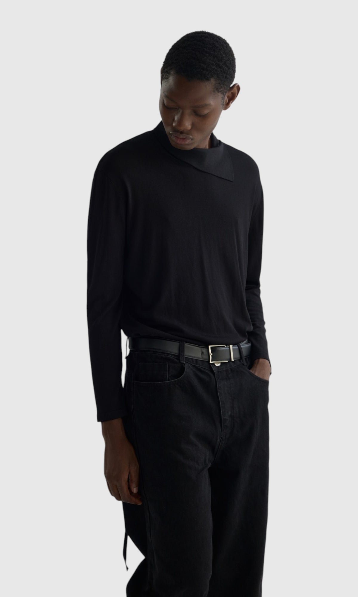 Slight Vogue Layered Hem Knit — product image 5