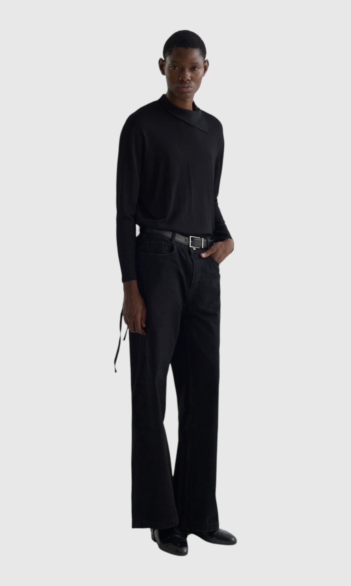 Slight Vogue Layered Hem Knit — product image 7