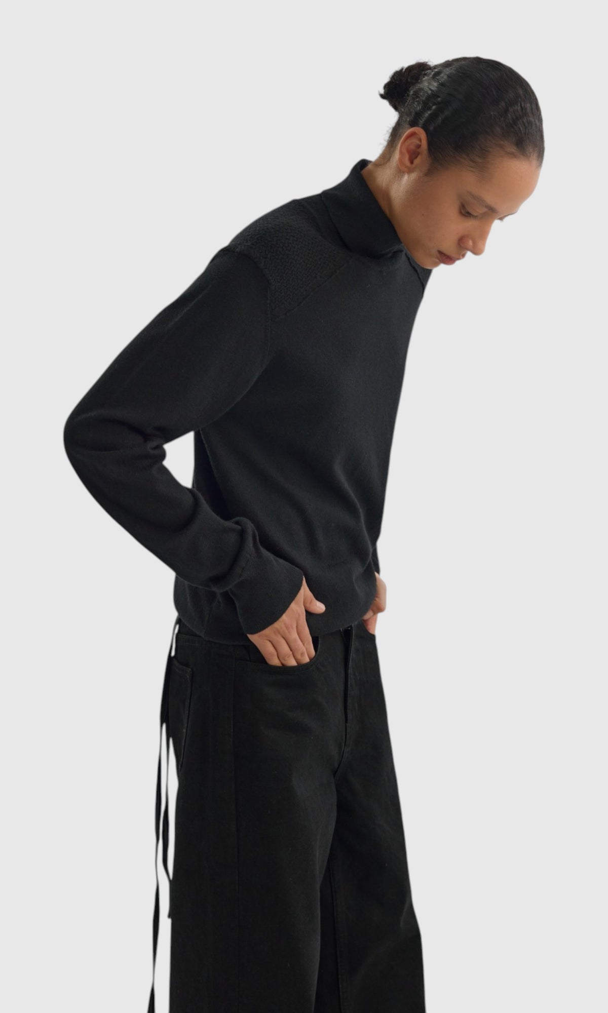 Slight Vogue High-Neck Knit Top — product image 6