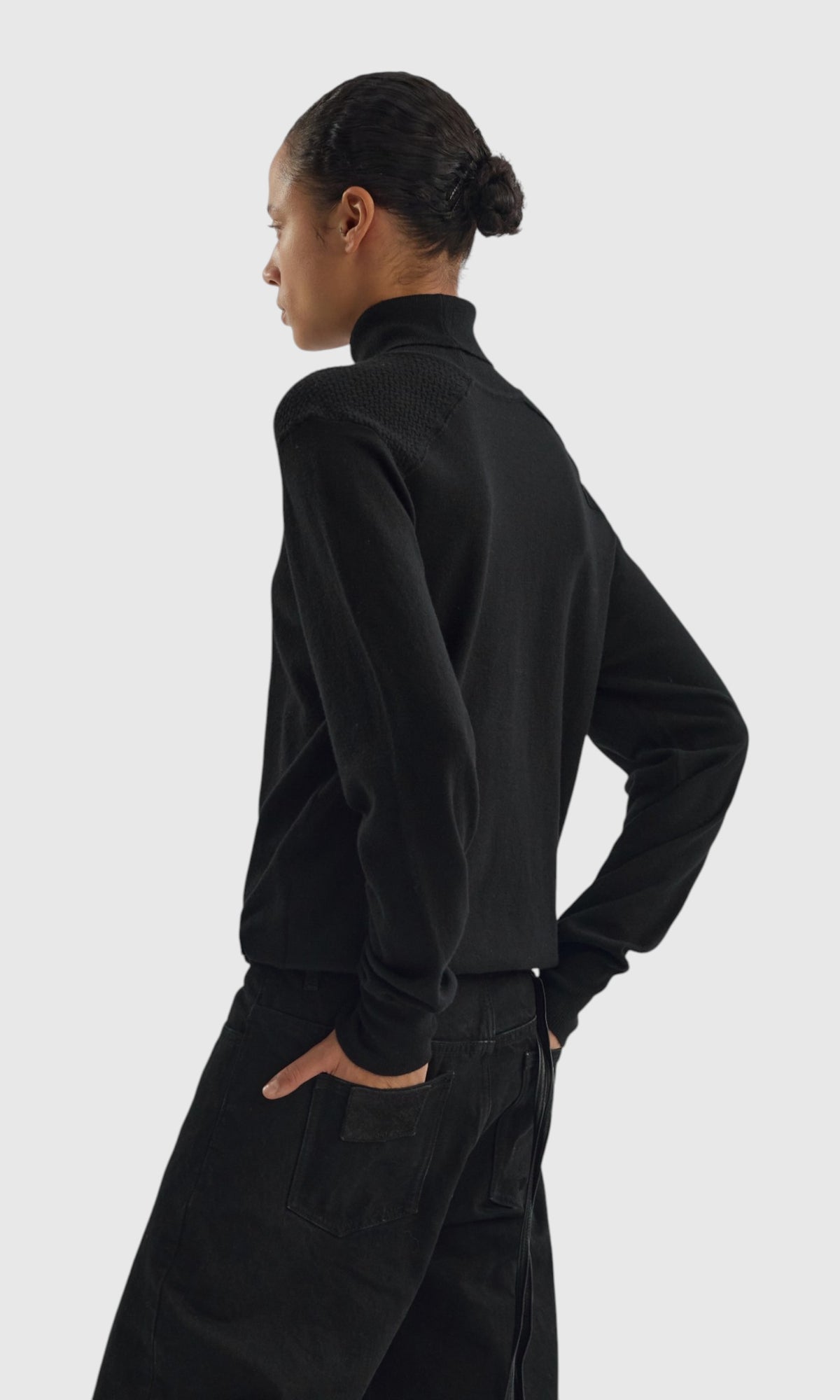 Slight Vogue High-Neck Knit Top — product image 7